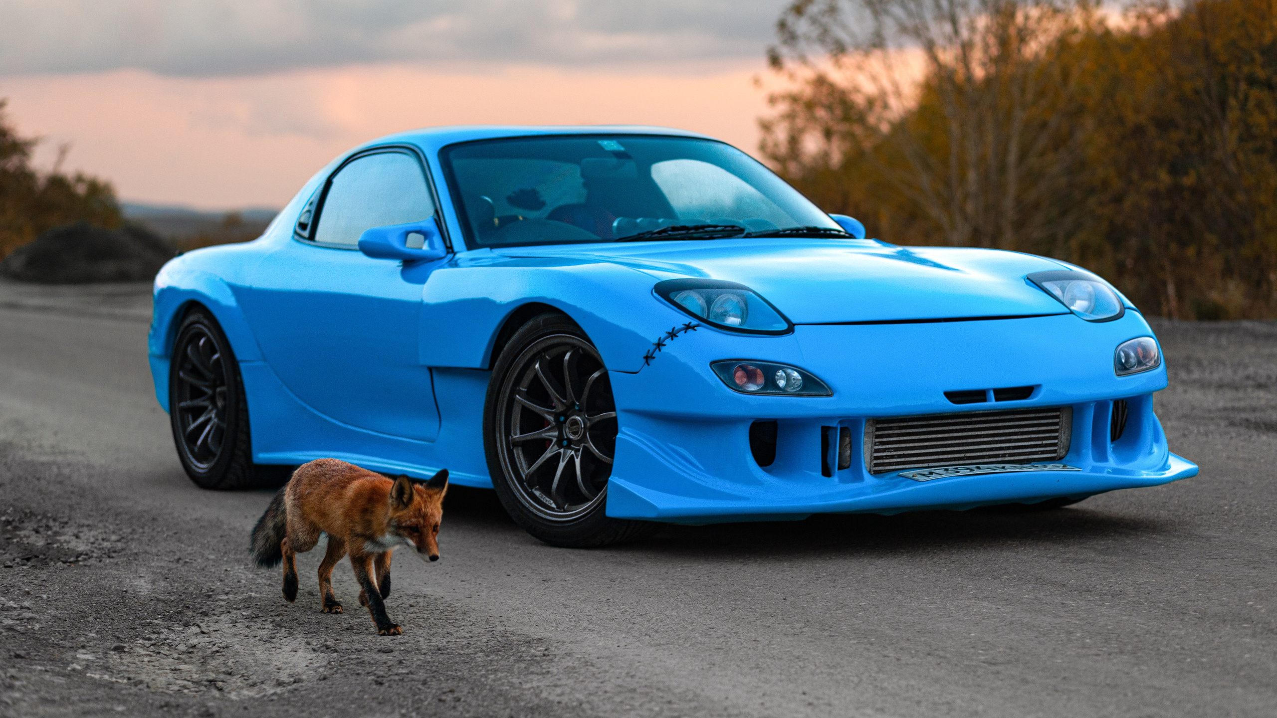 Слава и его Mazda RX-7 (06.10.2014). Фотограф Андрей Серенков