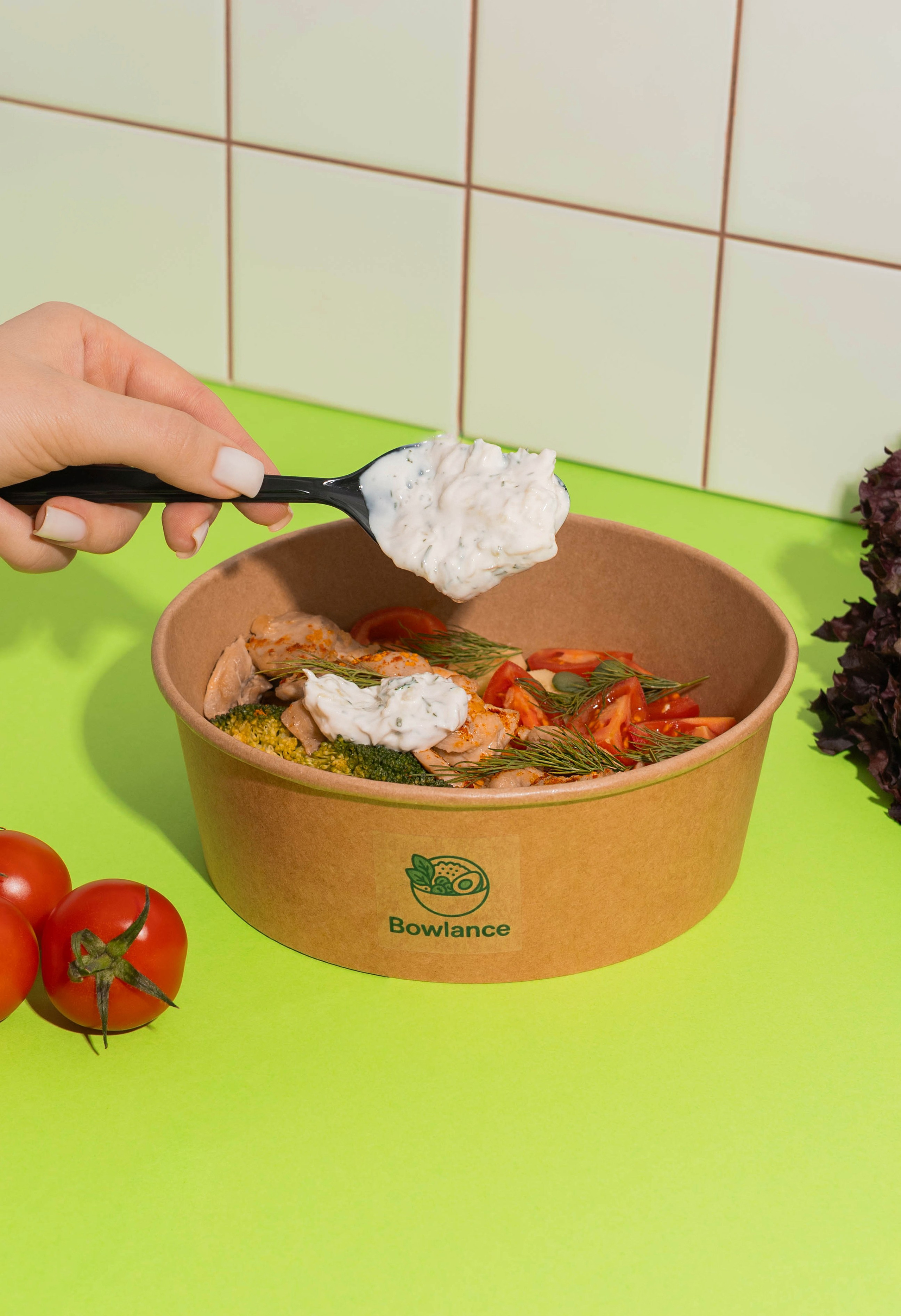 Фуд-фото для боулов «Bowlance». Предметный фотограф в Грузии