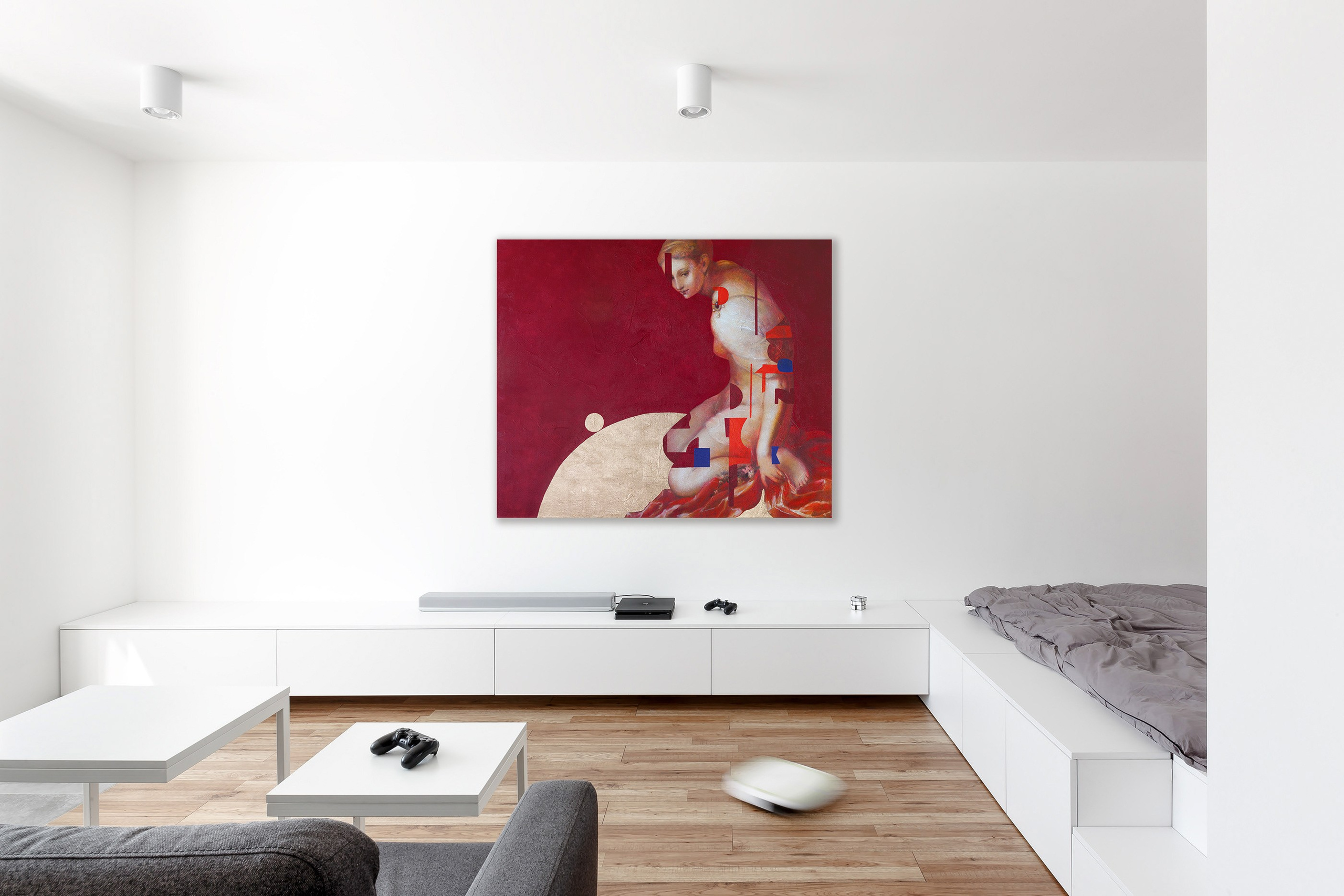 Флора. Художник-абстракционист Ольга Рикун. Москва