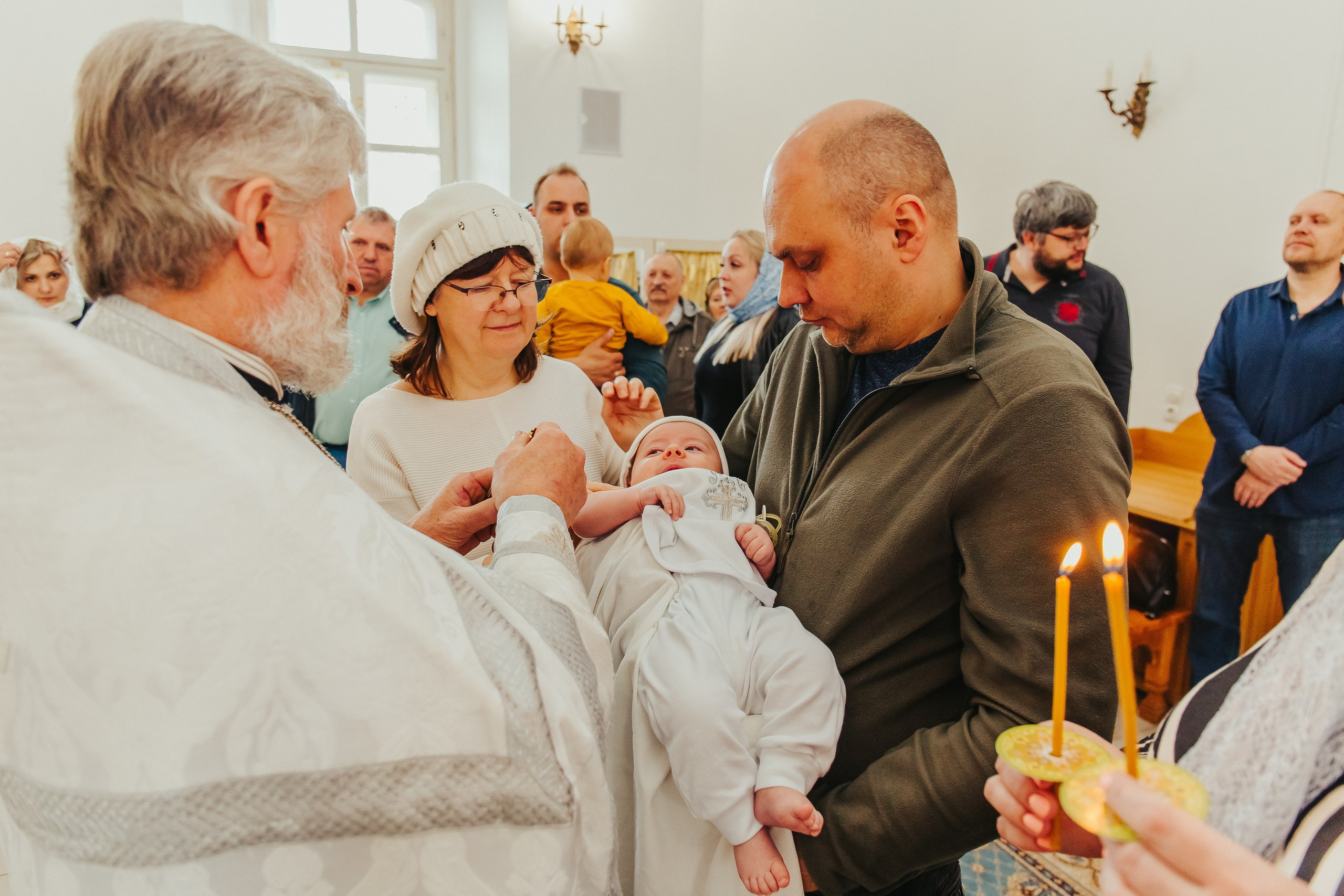 Фотосъемка крещения ребенка. Фотограф новорожденных и детский в Сергиевом Посаде Кругликова Юлия