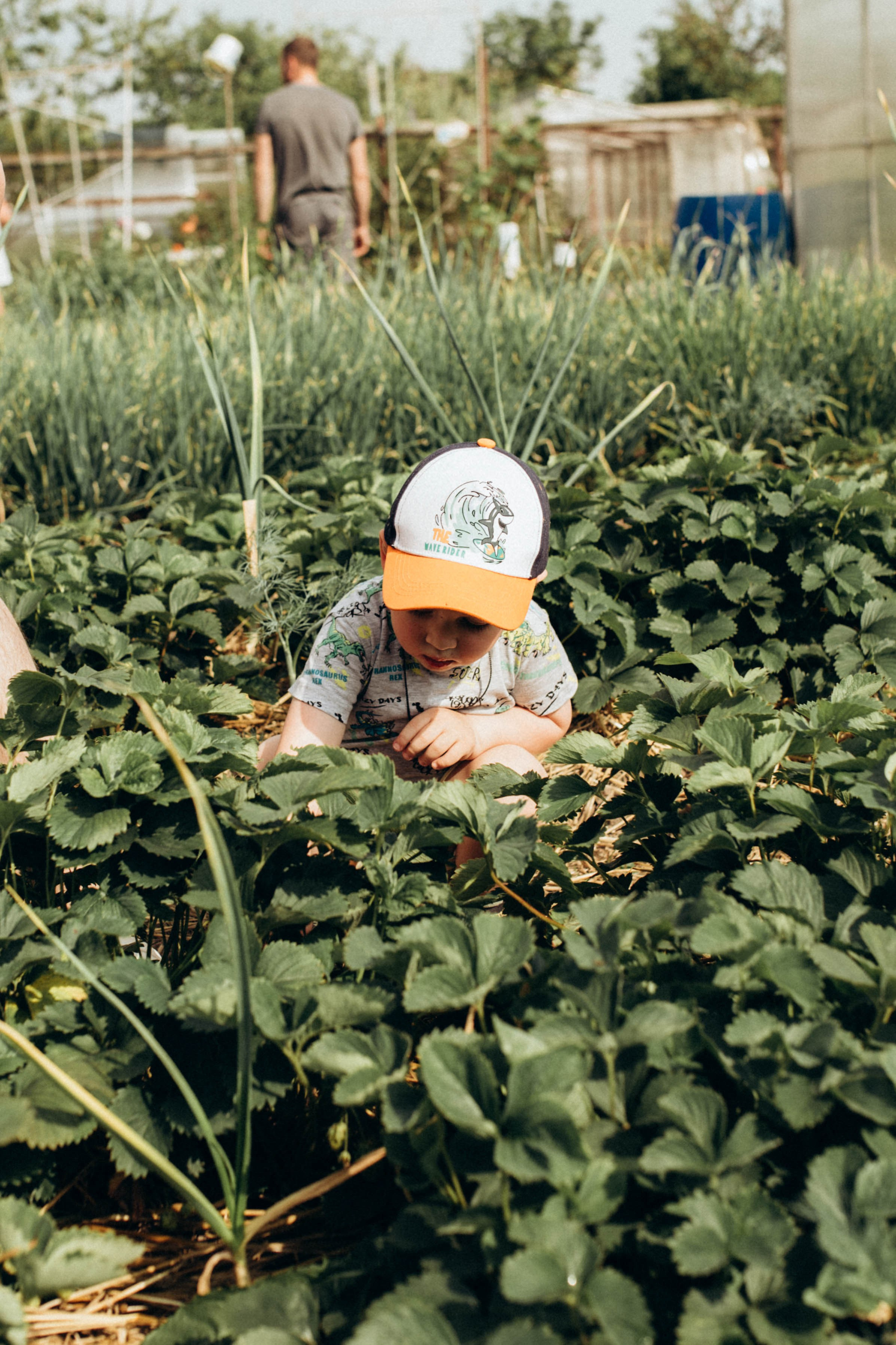 У бабушки в деревне. Фотограф новорожденных Серпухов, Протвино, Москва I Марина Бурмистрова