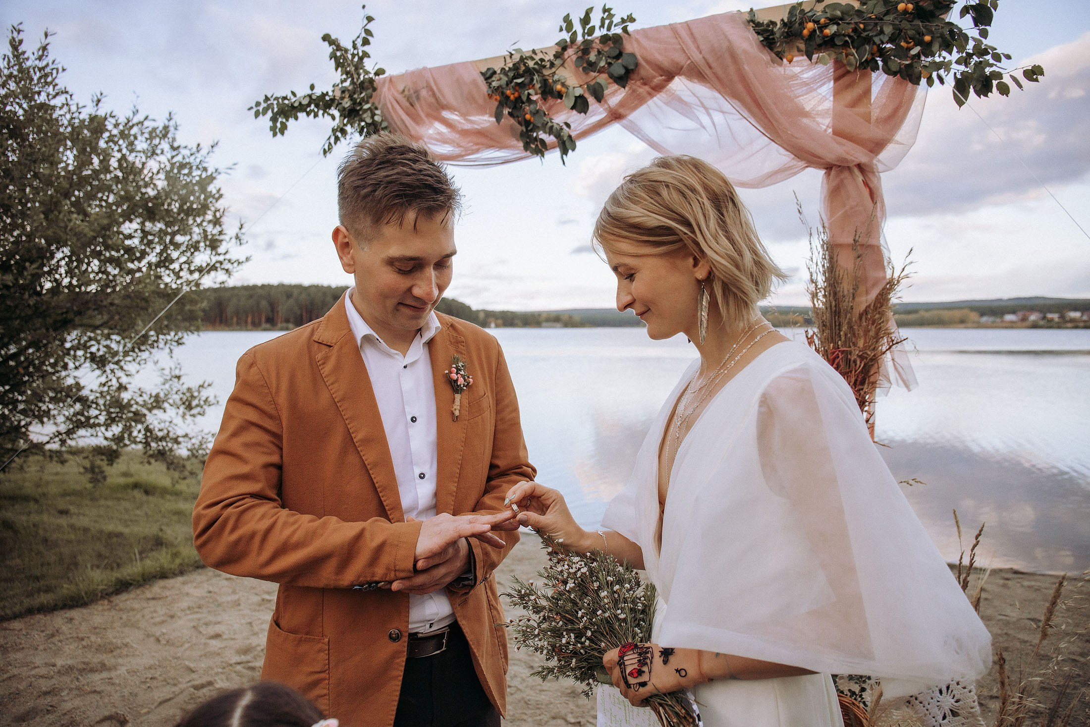 обмен кольцами