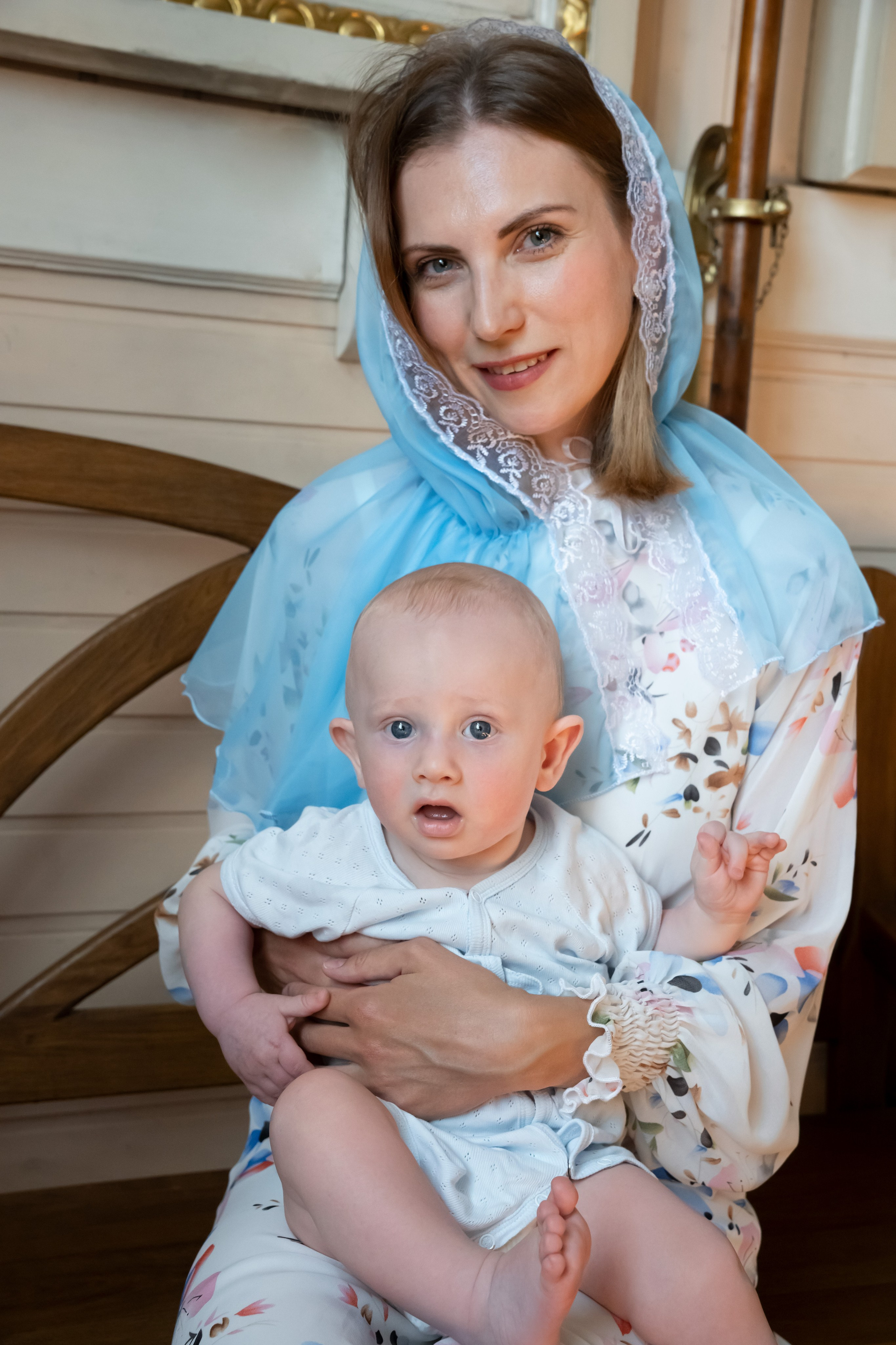 Крещение Ивана. Студийный и портретный фотограф в САНКТ-ПЕТЕРБУРГЕИрина Махаон