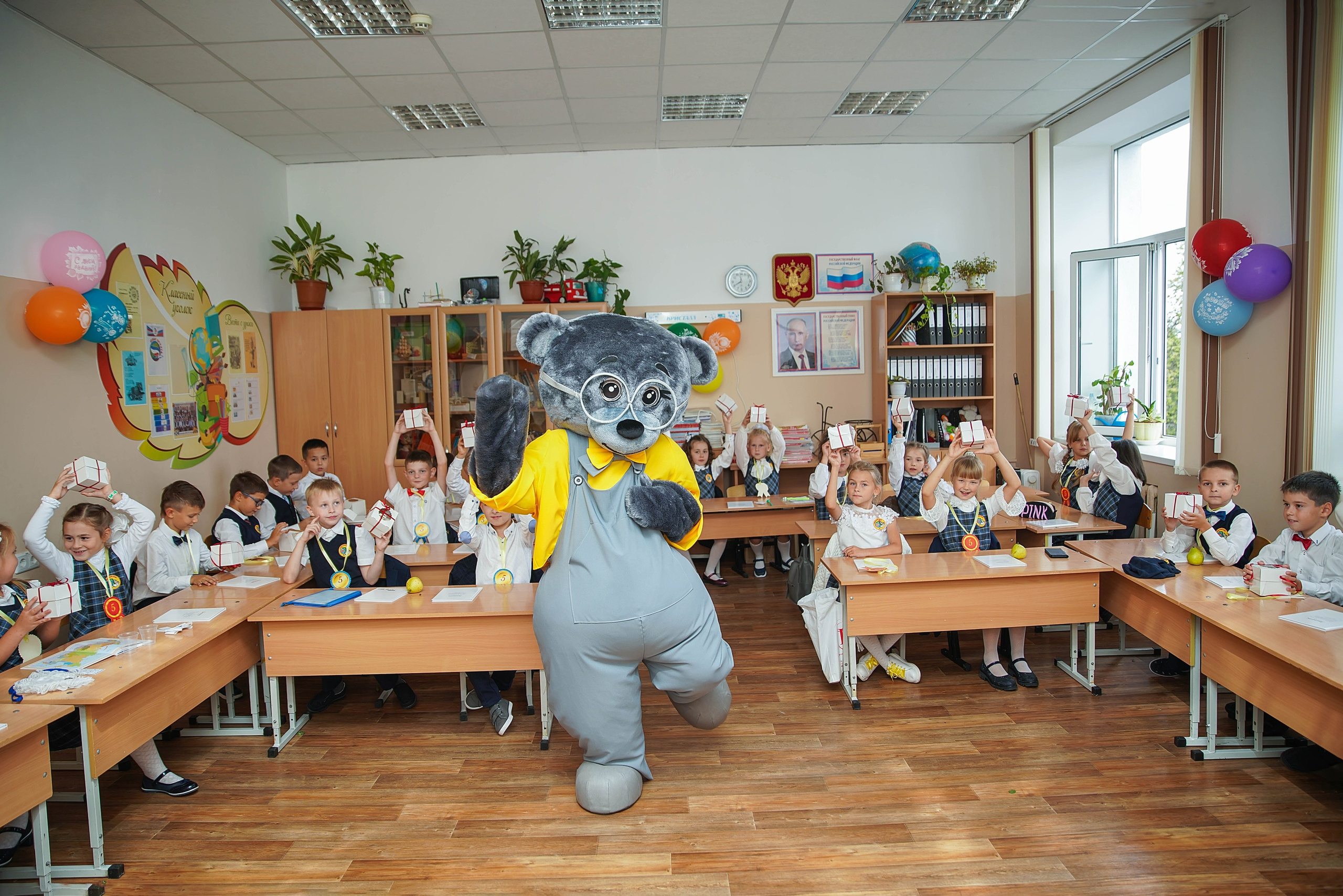 Праздник в классе. Семейный и детский фотограф в Нижнем Новгороде