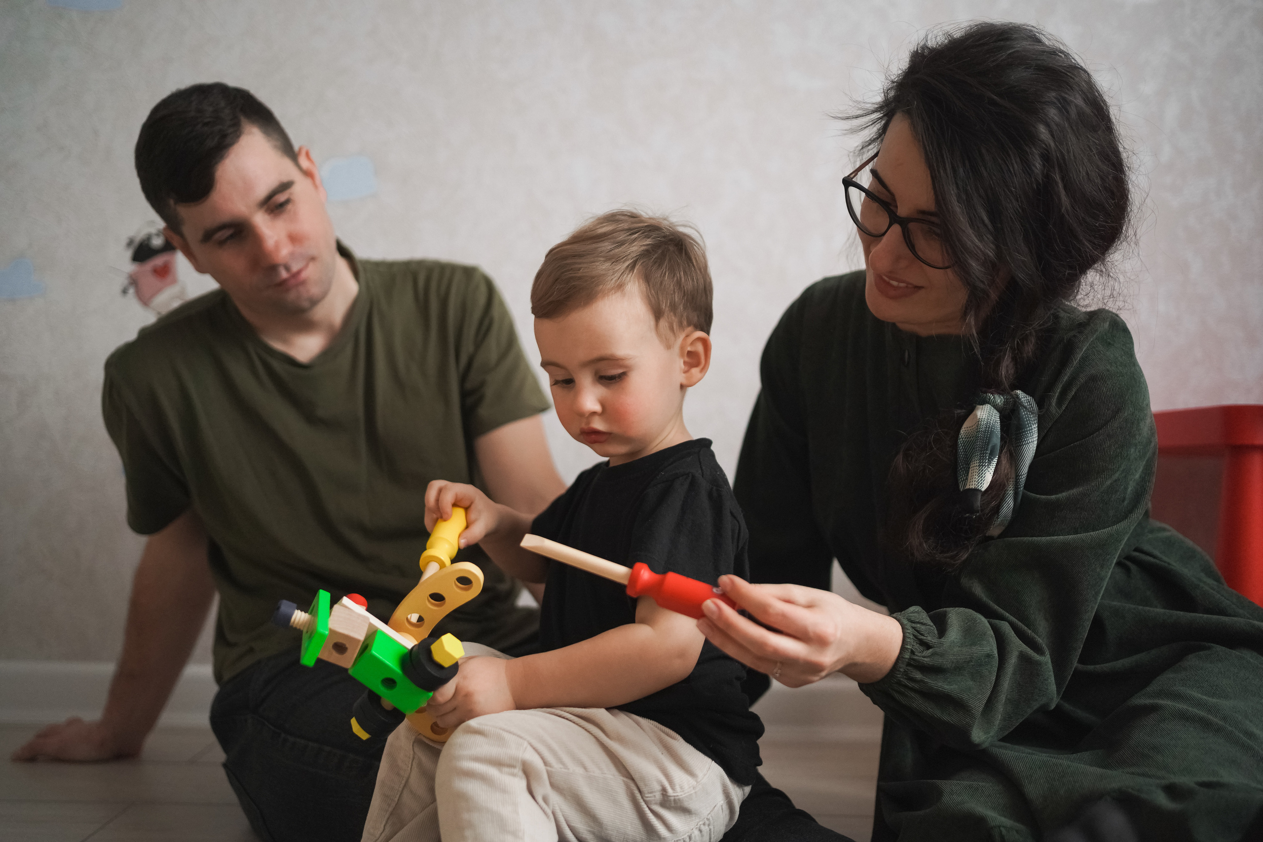 Самира, Сергей и Арсений. Свадебный и семейный фотограф в Калининграде Алина Свиклан