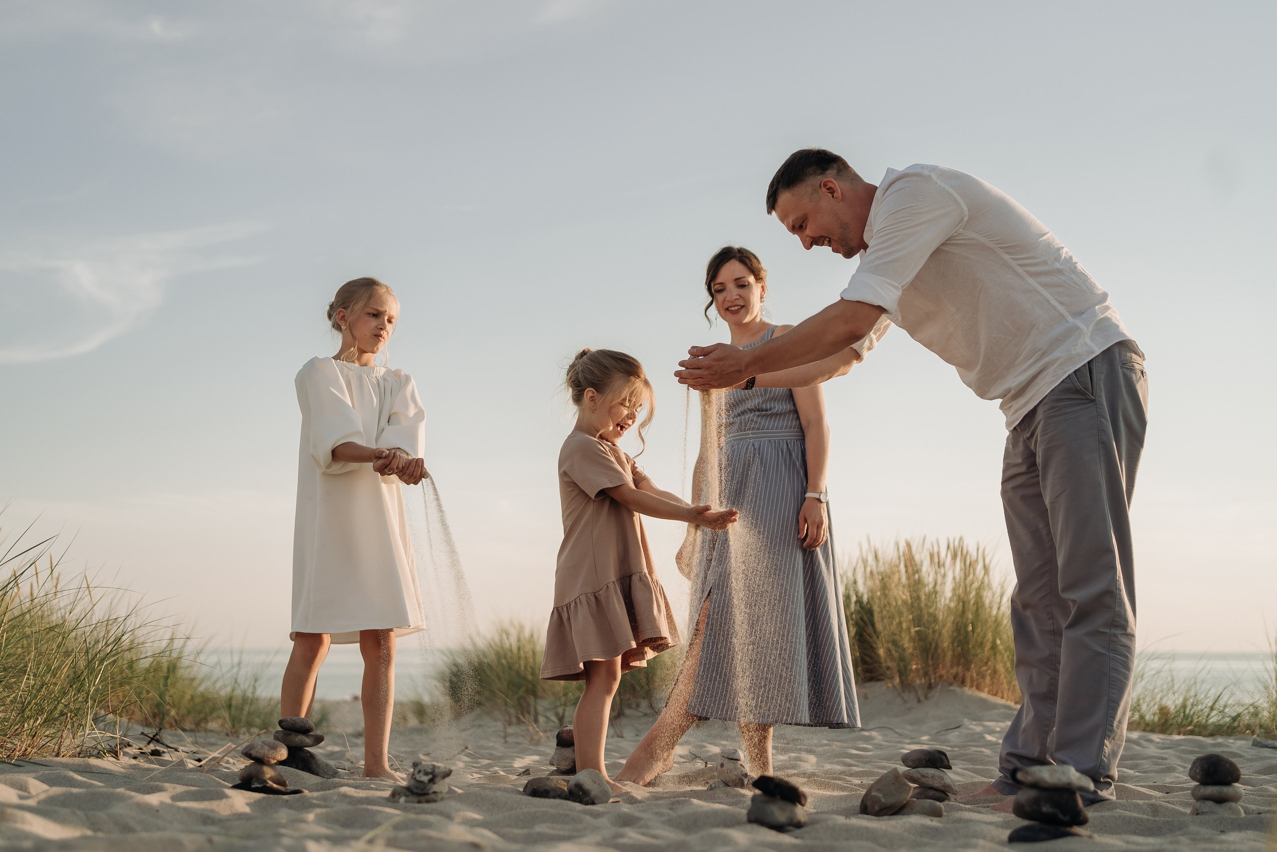 Анастасия, Сергей, Кира и Мира. Свадебный и семейный фотограф в Калининграде Алина Свиклан
