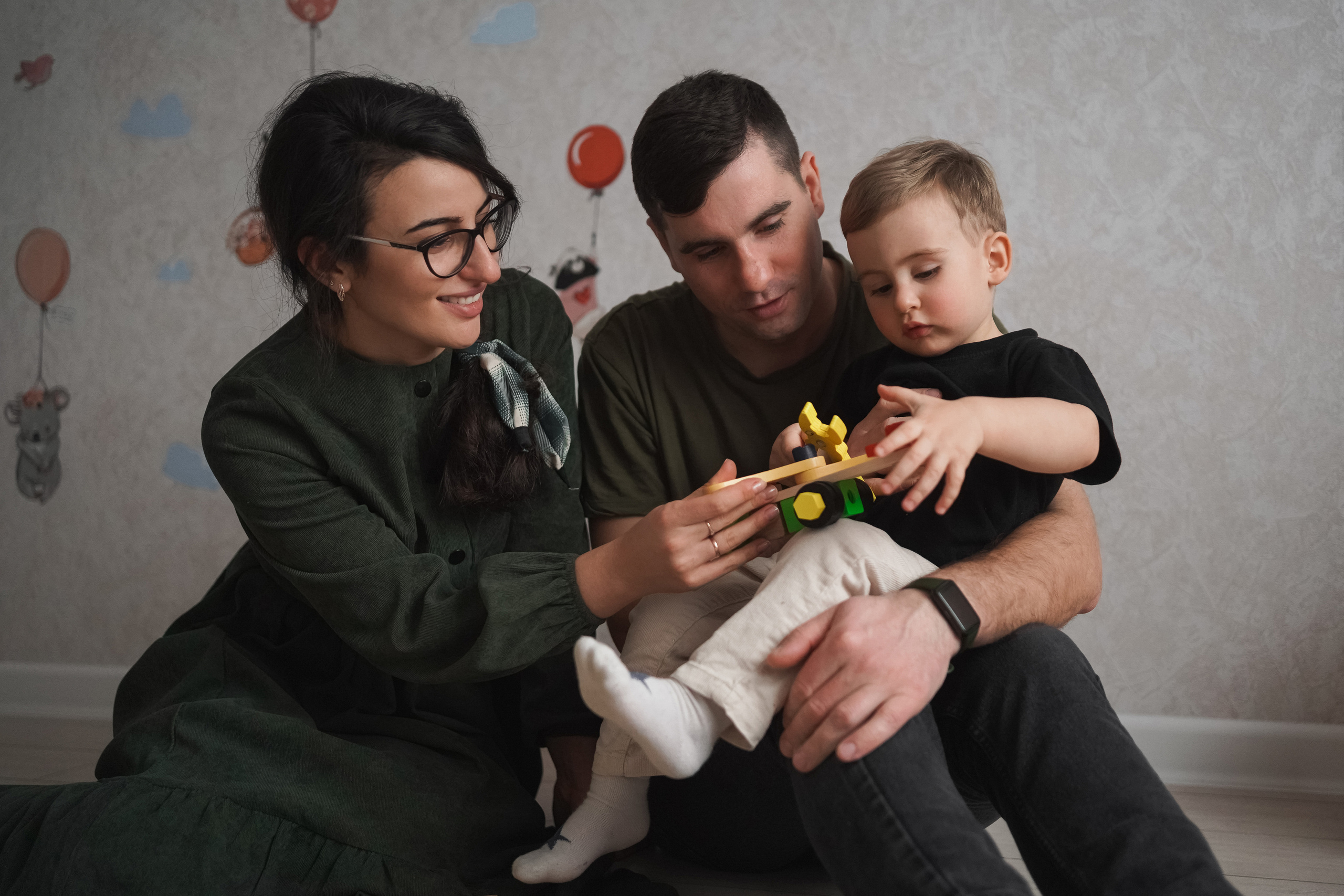 Самира, Сергей и Арсений. Свадебный и семейный фотограф в Калининграде Алина Свиклан