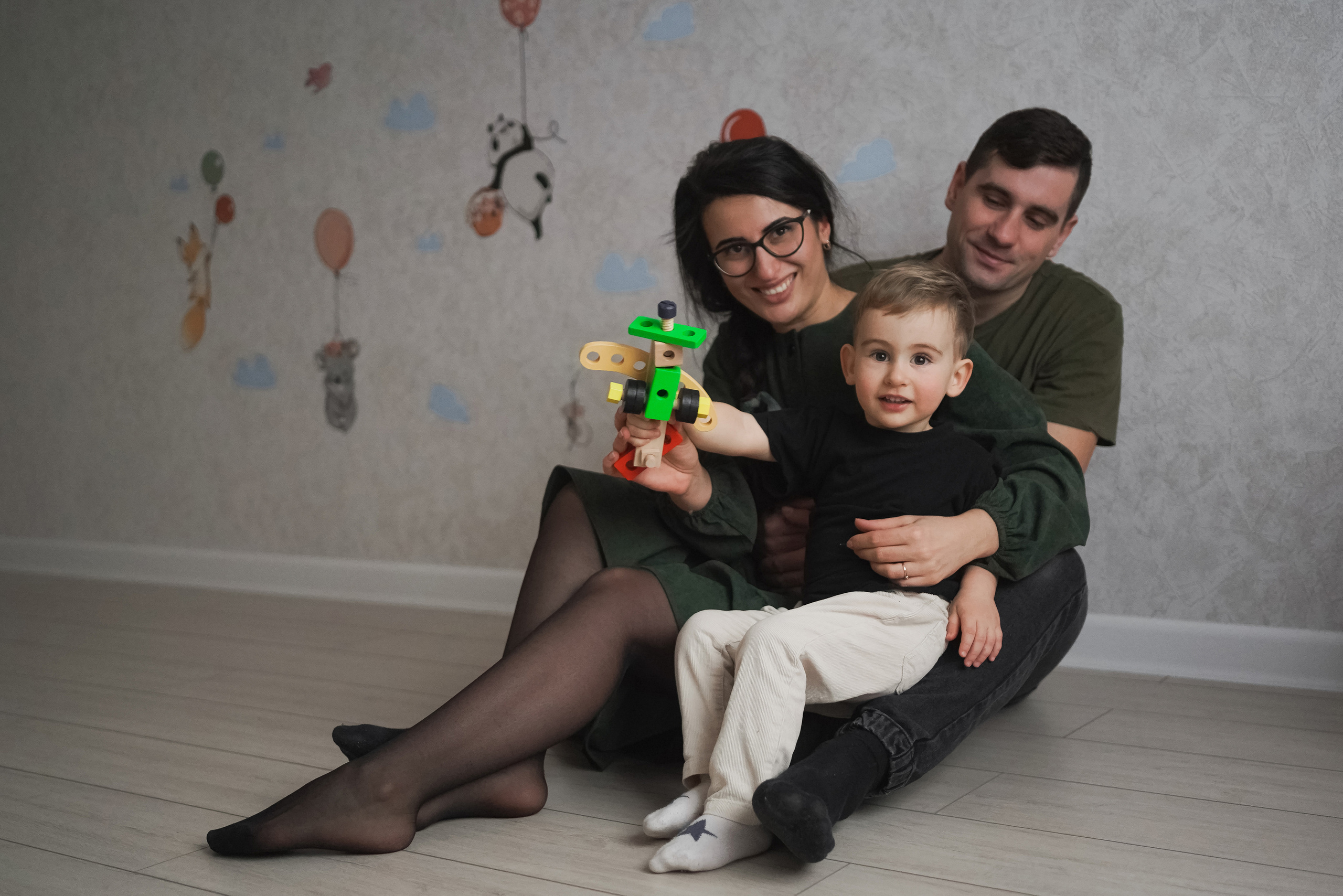 Самира, Сергей и Арсений. Свадебный и семейный фотограф в Калининграде Алина Свиклан