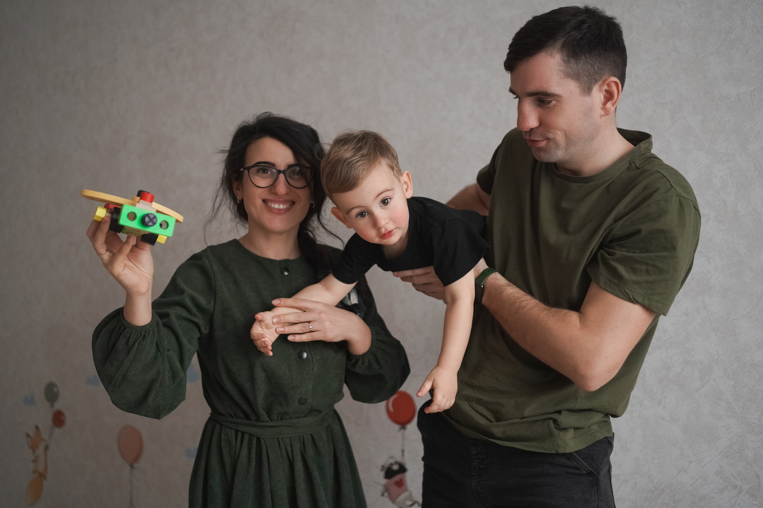 Самира, Сергей и Арсений. Свадебный и семейный фотограф в Калининграде Алина Свиклан