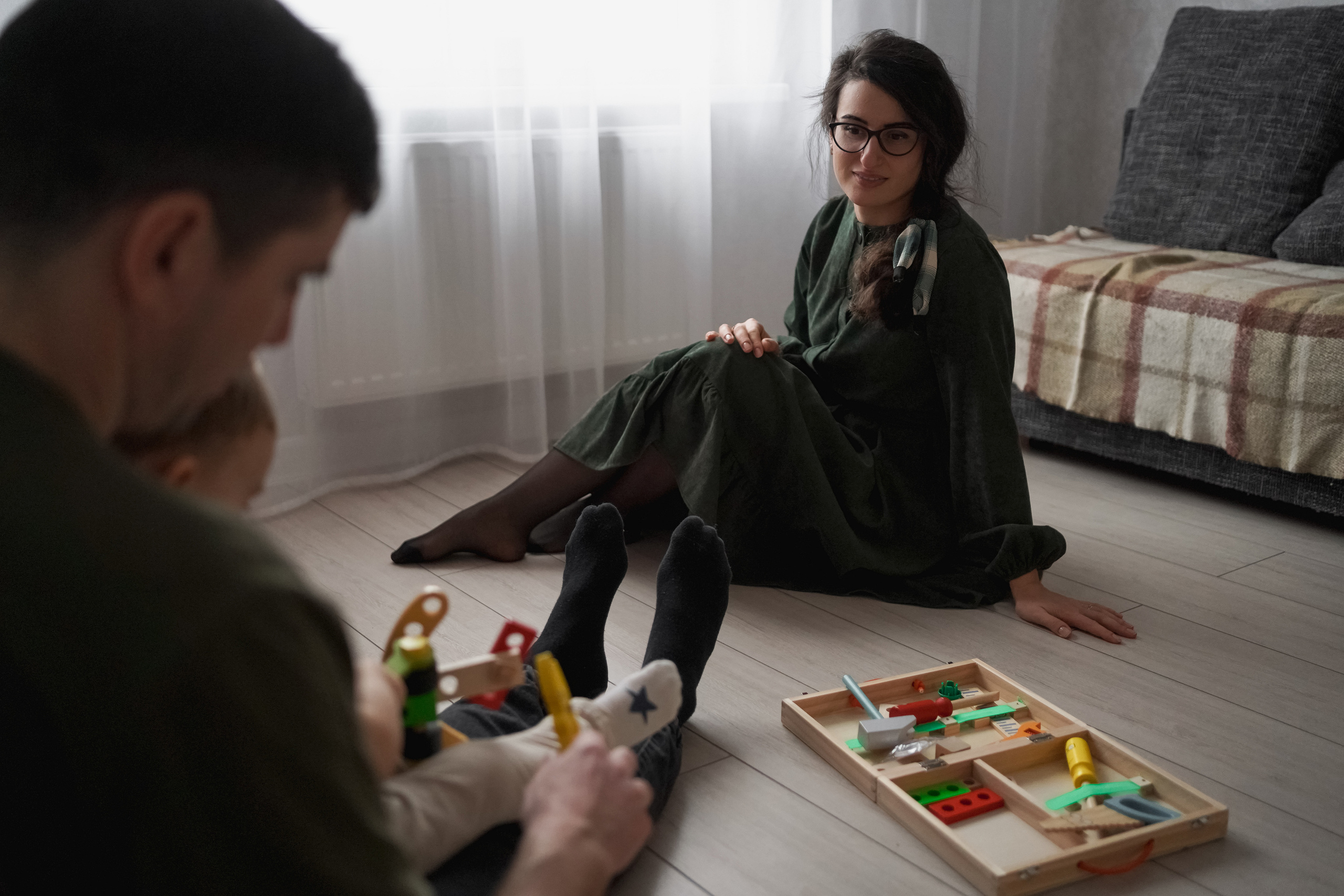 Самира, Сергей и Арсений. Свадебный и семейный фотограф в Калининграде Алина Свиклан