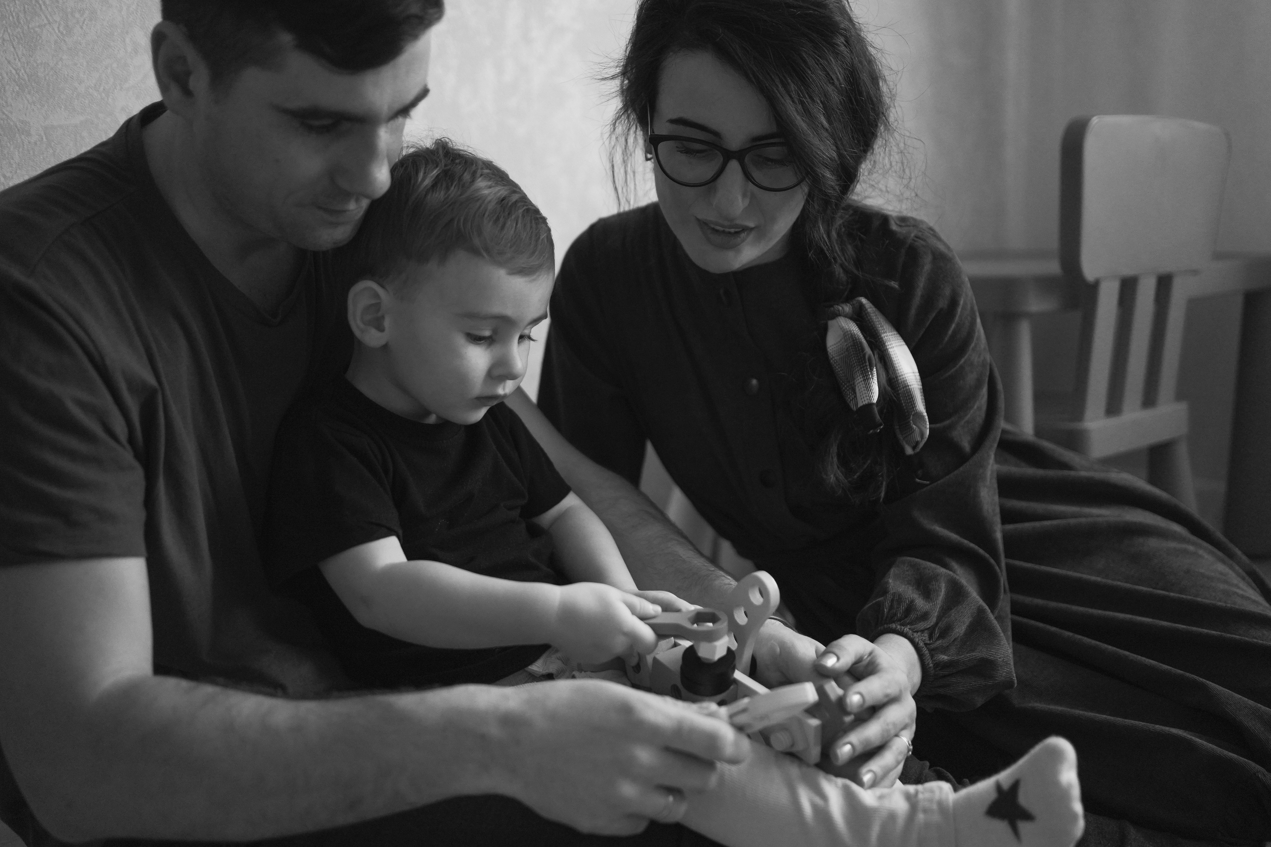 Самира, Сергей и Арсений. Свадебный и семейный фотограф в Калининграде Алина Свиклан