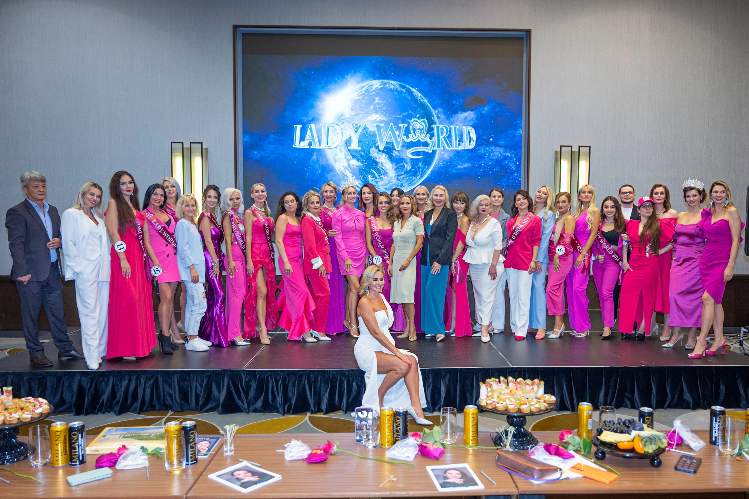 Церемония открытия Конкурса красоты «LADY WORLD» 2024. Фотографирую счастливых людей в Сочи