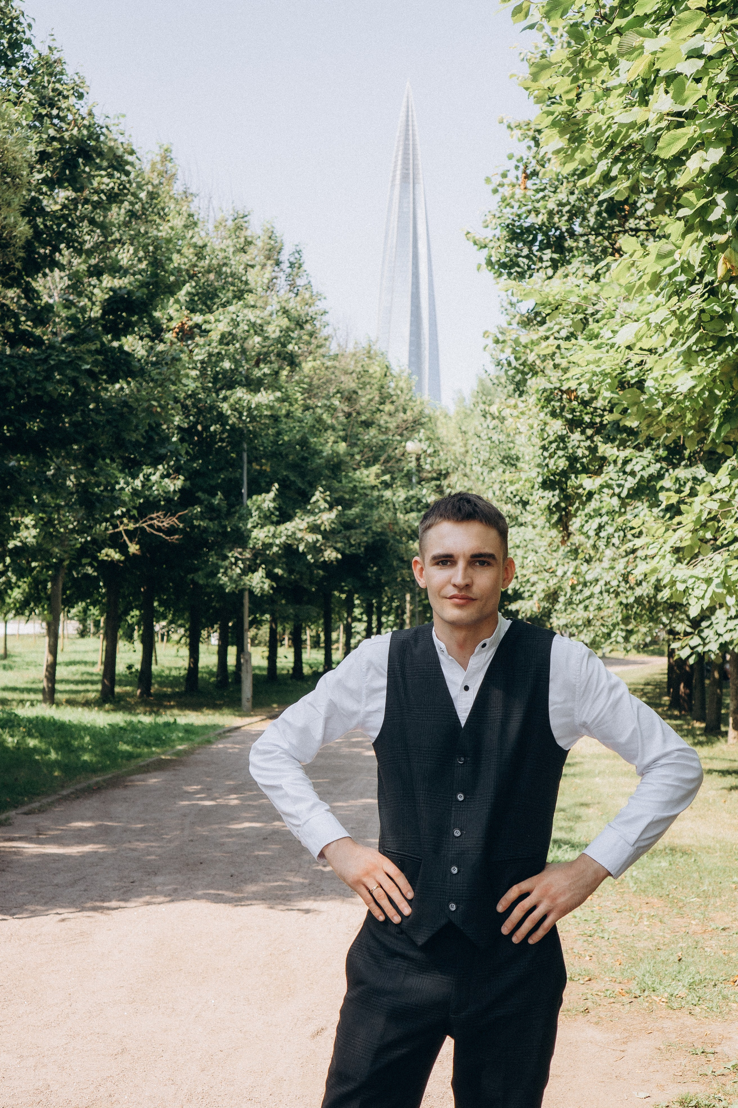 СВАДЕБНАЯ СЬЕМК В ПАРКЕ 300-ЛЕТИЯ. Профессиональный фотограф, Санкт-Петербург — Виктория Богомолова