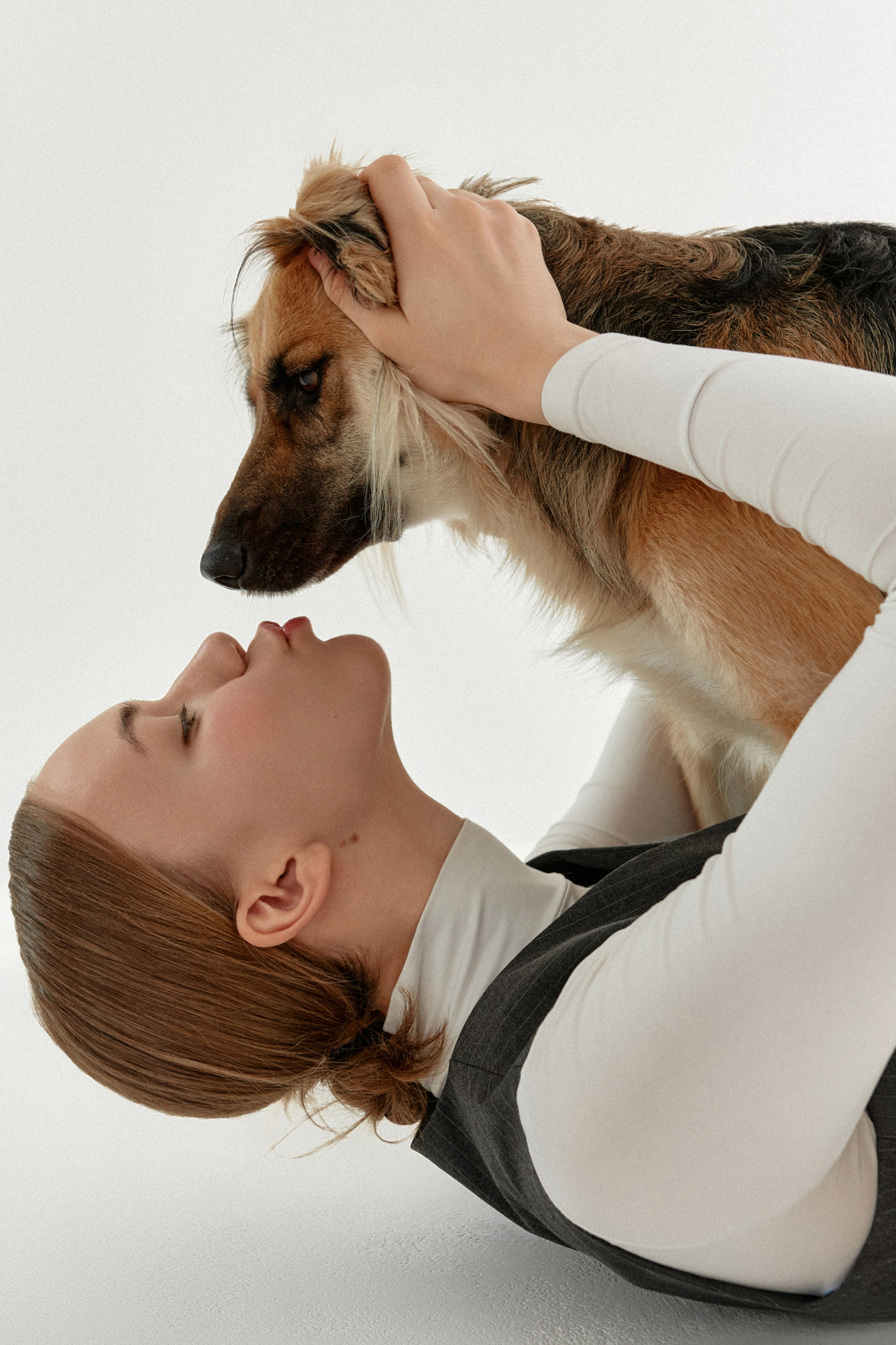 Фотосессия с собакой. Сестры Карабаза. Фотографы и ретушеры в Москве и Санкт-Петербурге