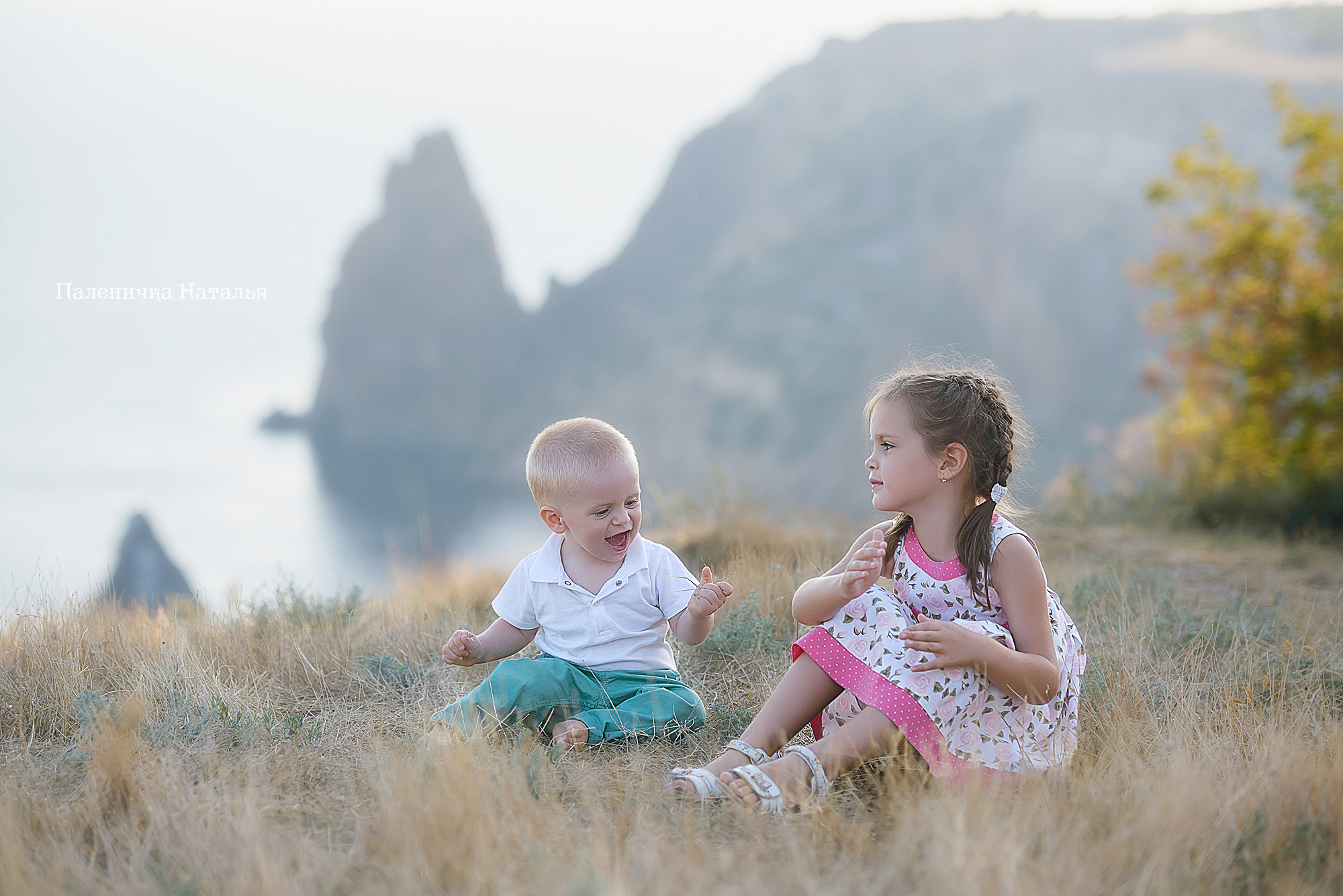 фотограф Севастополь, детская фотосессия на Фиоленте для малышей
