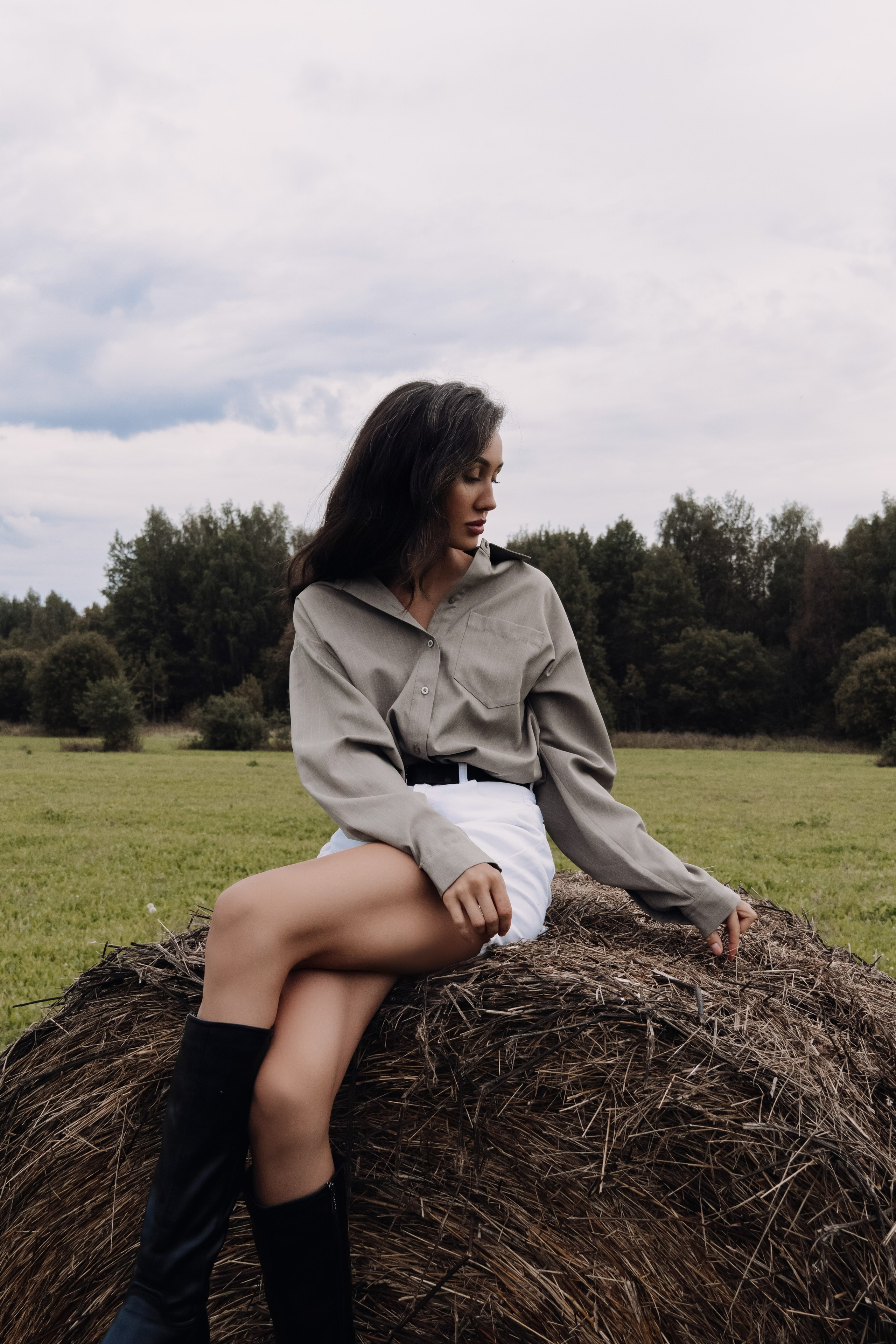 фотосессия на природе девушка