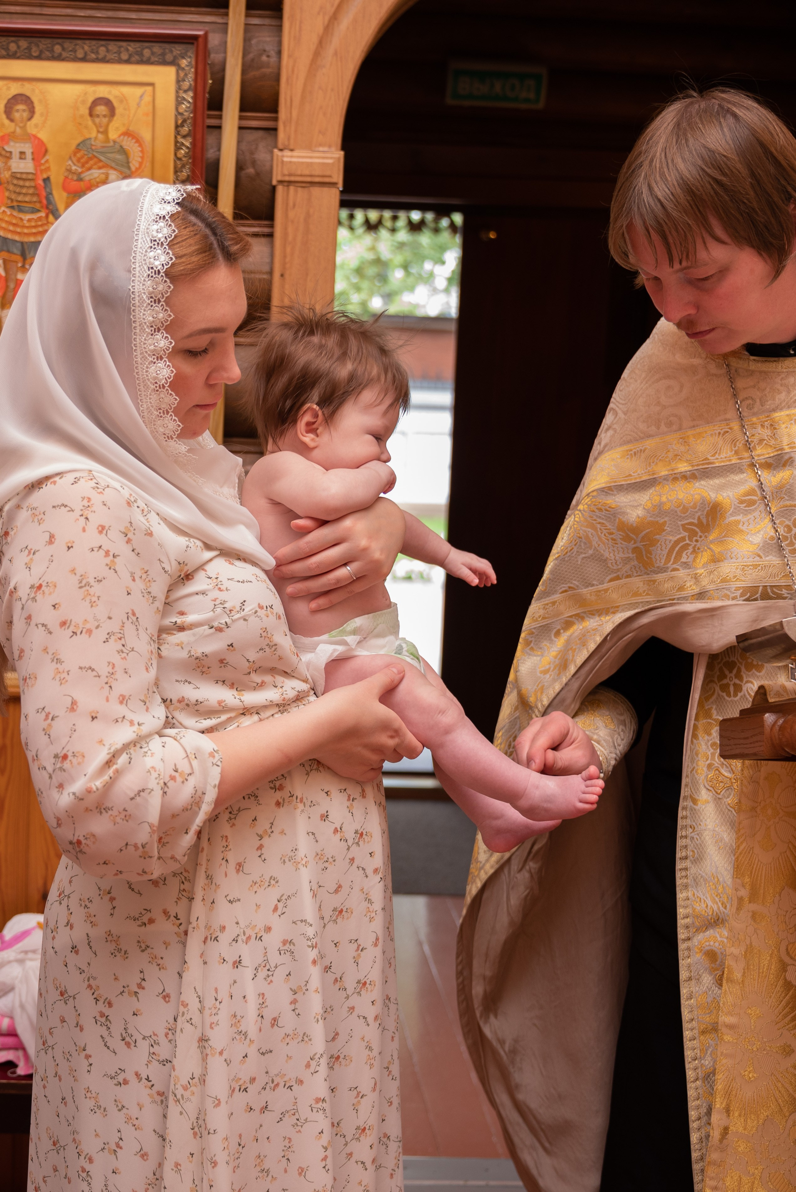 Таинство Крещения. Фотограф в Химках, Сходни и Зеленограде Изюмцева Татьяна