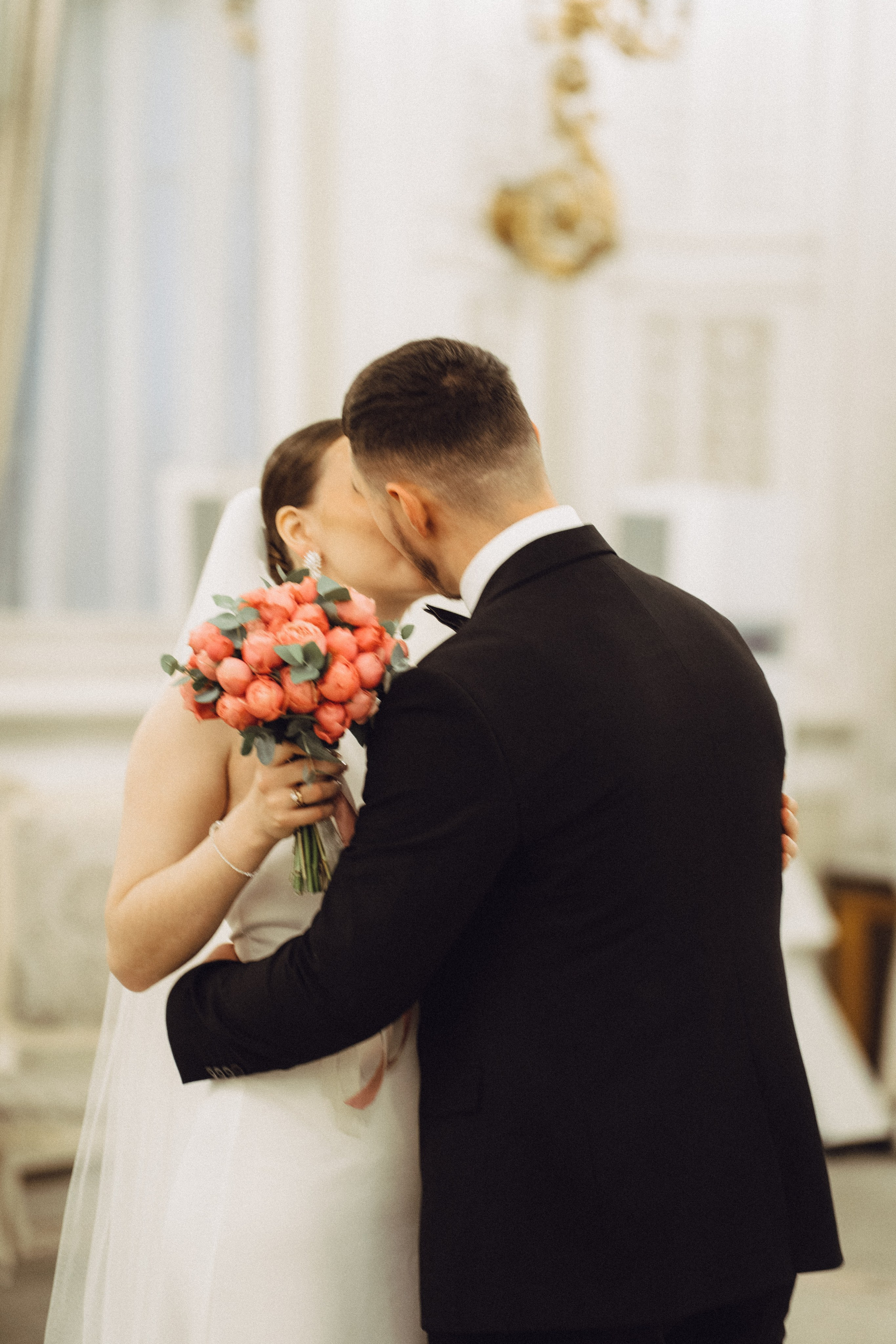 СВАДЕБНАЯ СЬЕМКА В ПЕВОМ ДВОРЦЕ БРАКОСОЧЕТАНИЯ. Профессиональный фотограф, Санкт-Петербург — Виктория Богомолова