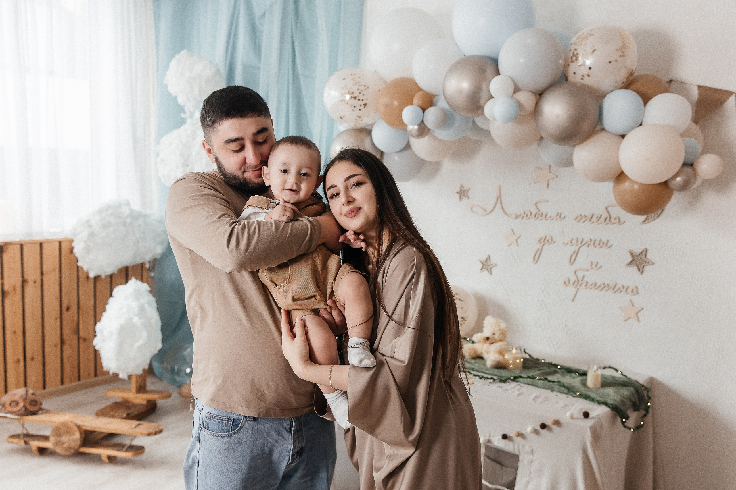 Фотосессия 2 в 1: новый год и день рождения 🎂 🎄