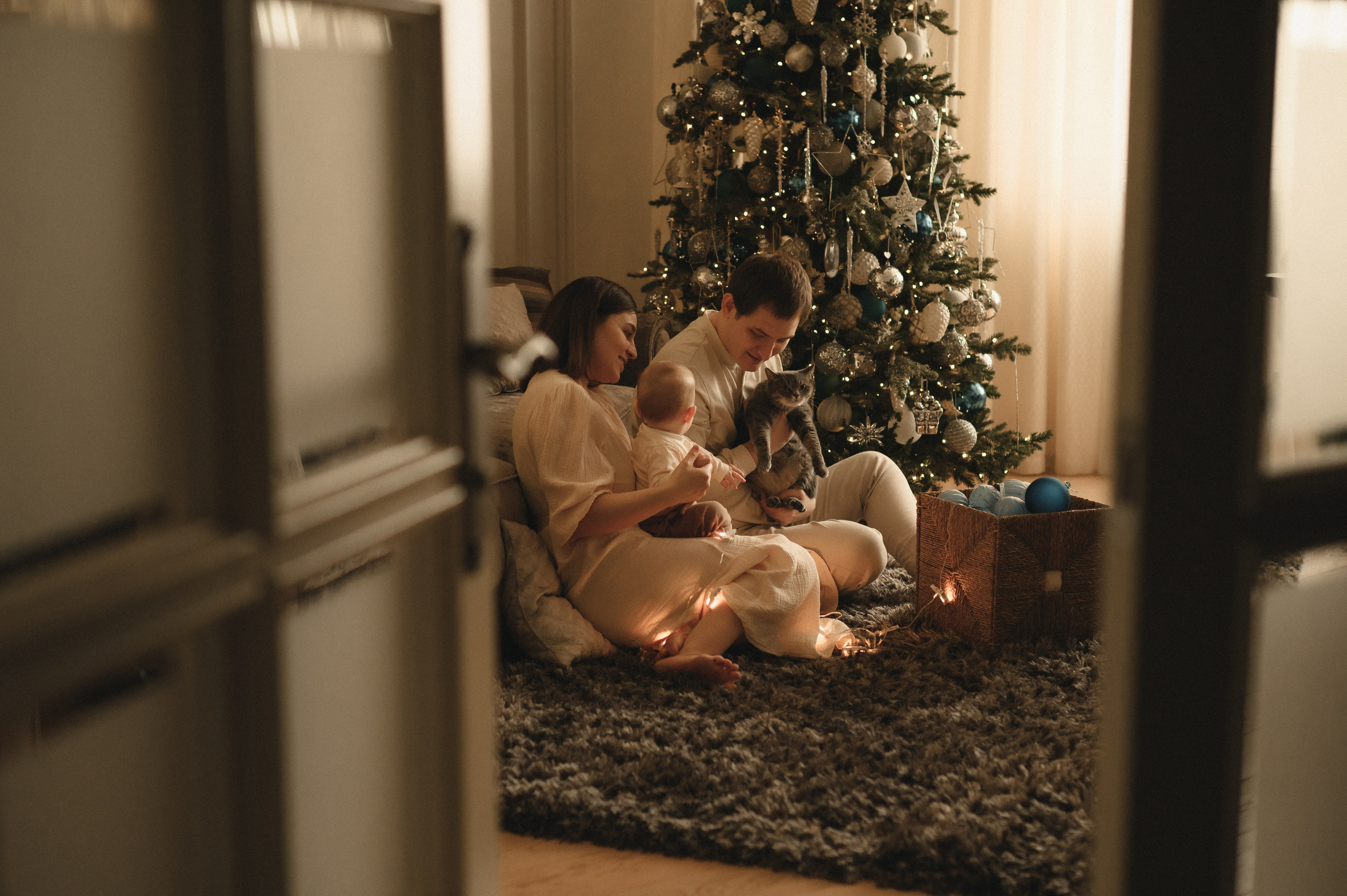 Домашняя новогодняя история. Семейный фотограф в г. Ставрополь, Сорокина Мария