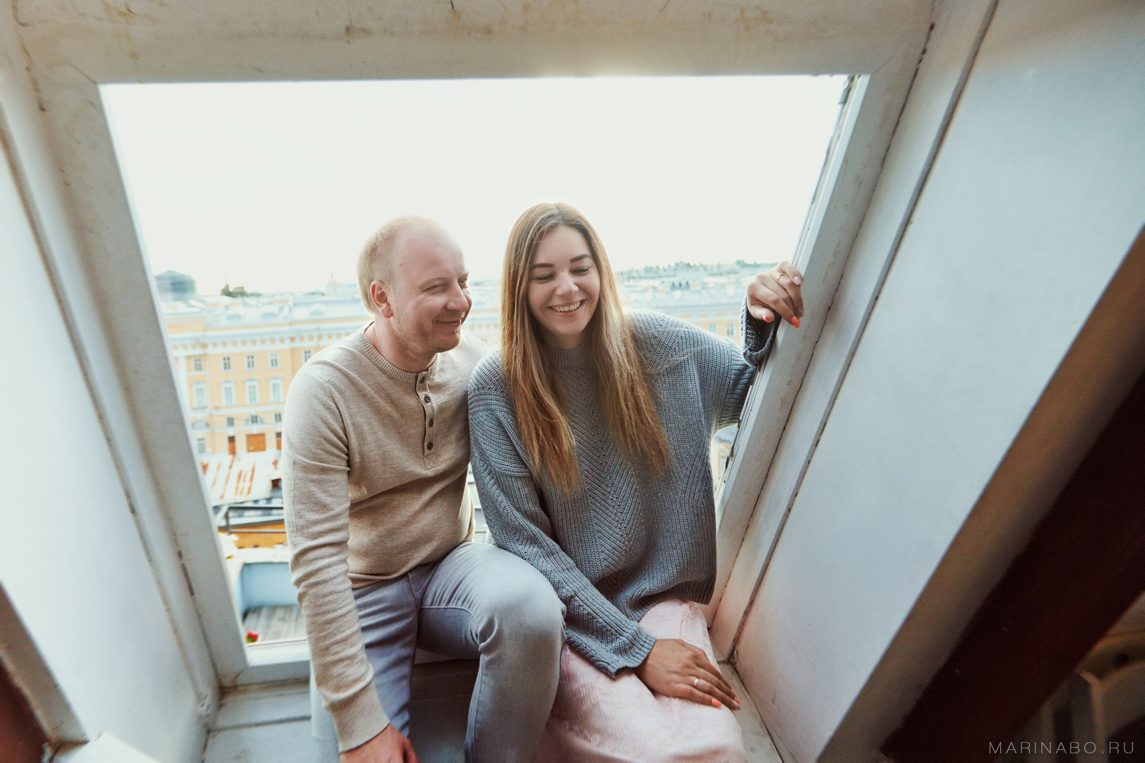 Питер, лето, вечер, крыши - семейная, Lifestyle фотосессия. Семейный Lifestyle фотограф в Санкт-Петербурге Марина Бокшицкая