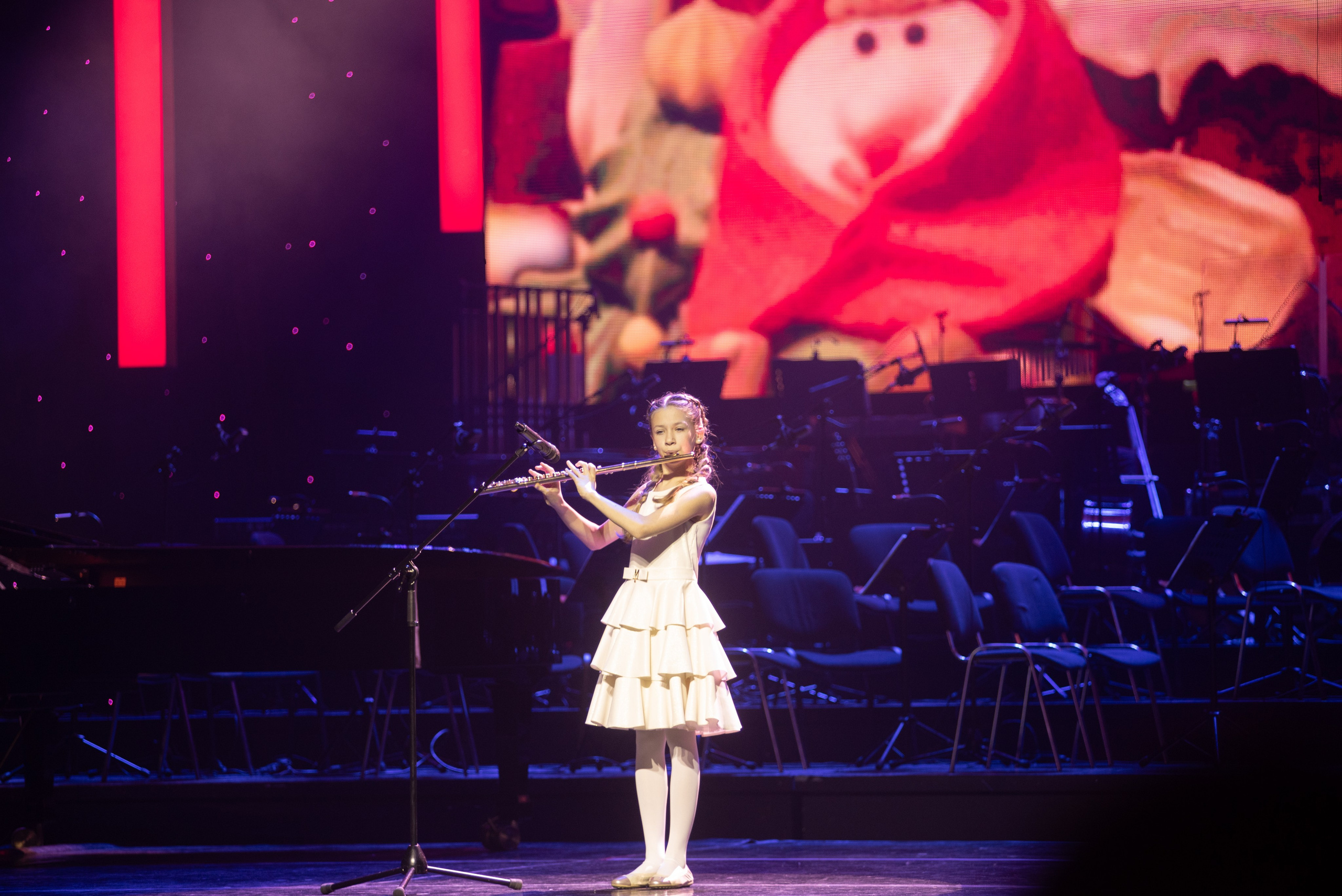 Отчетный концерт ДШИ «Гармония» «Зимняя гармония». Фотограф новорожденных, семейный детский в Тюмени Татьяна Морозова