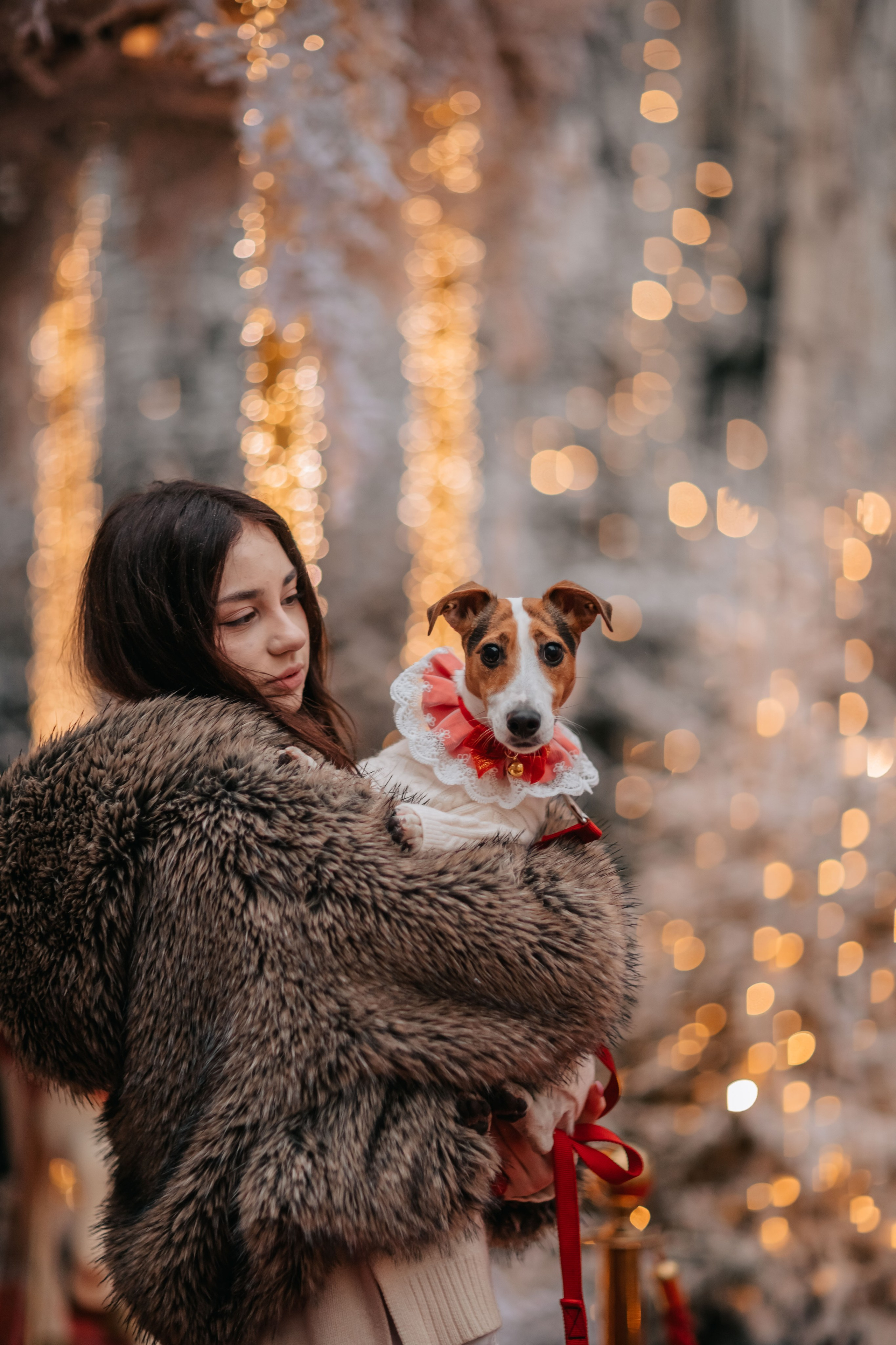 Евгения, Милана и Лилу. Семейный фотограф анималист Мария Крючкова
