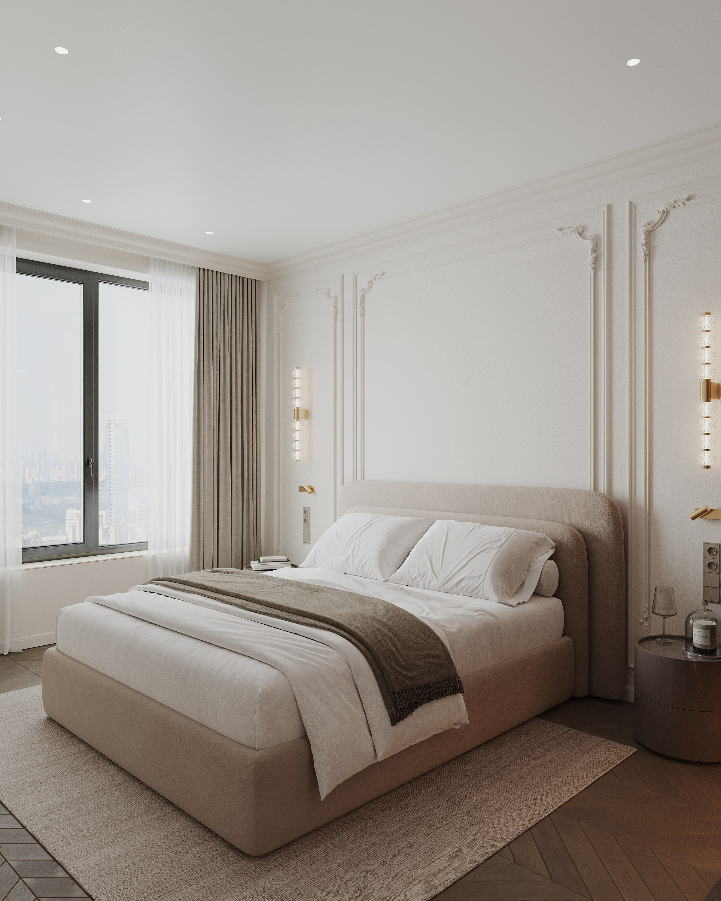 ЖК The One 65 кв.м, г. Санкт-Петербург. 3d визуализатор Анастасия Науменко
