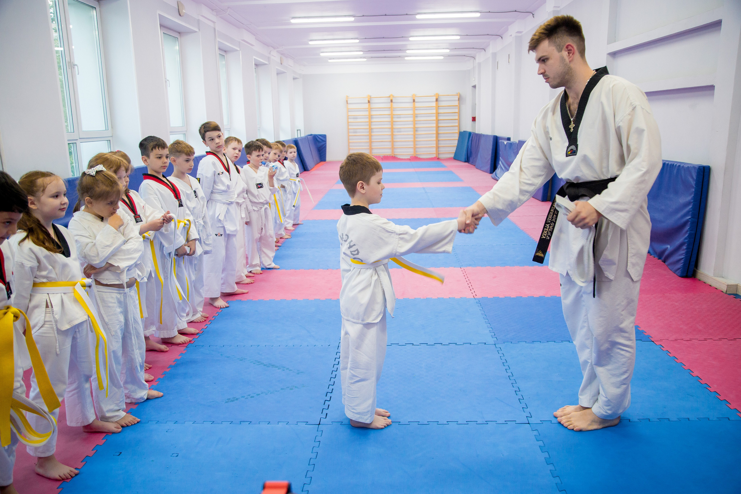 Желтый пояс по тхеквандо. Репортажный фотограф Борис Геер