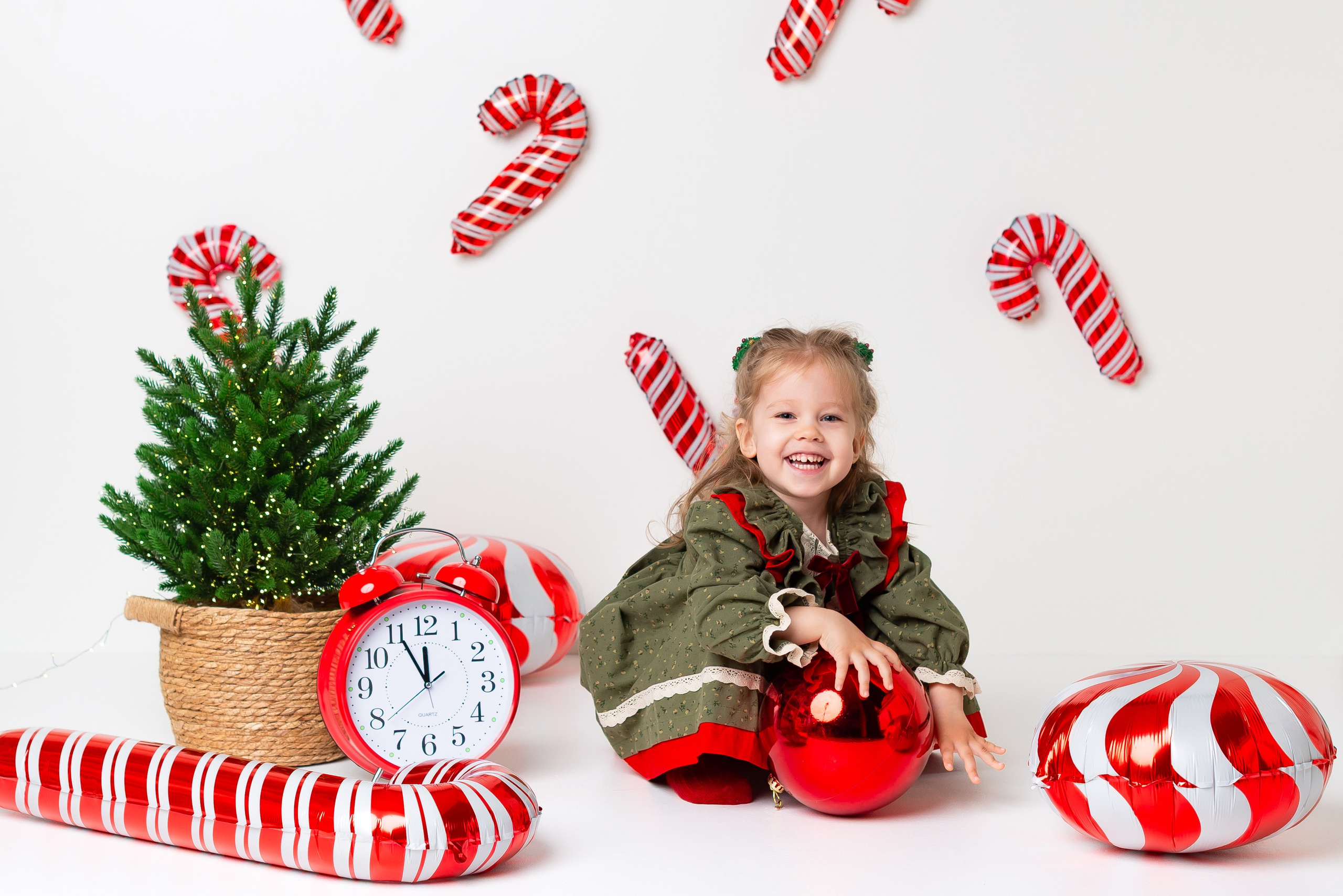 Детская новогодняя фотосессия. Детская фотостудия «Мандаринка» | Детский фотограф Краснодар