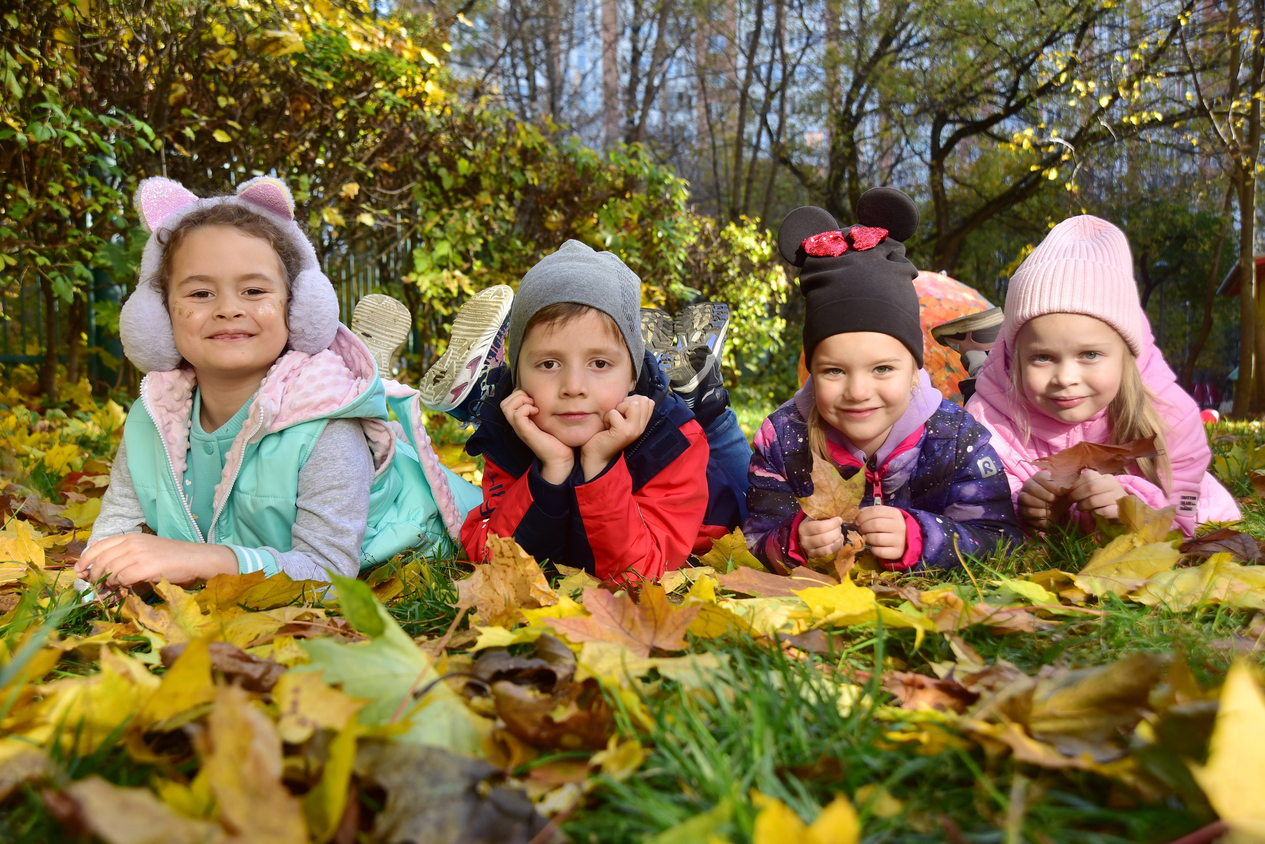 Фотоальбомы для детского сада. Стильные выпускные альбомы, детские фотосессии, сюжетные фотографии