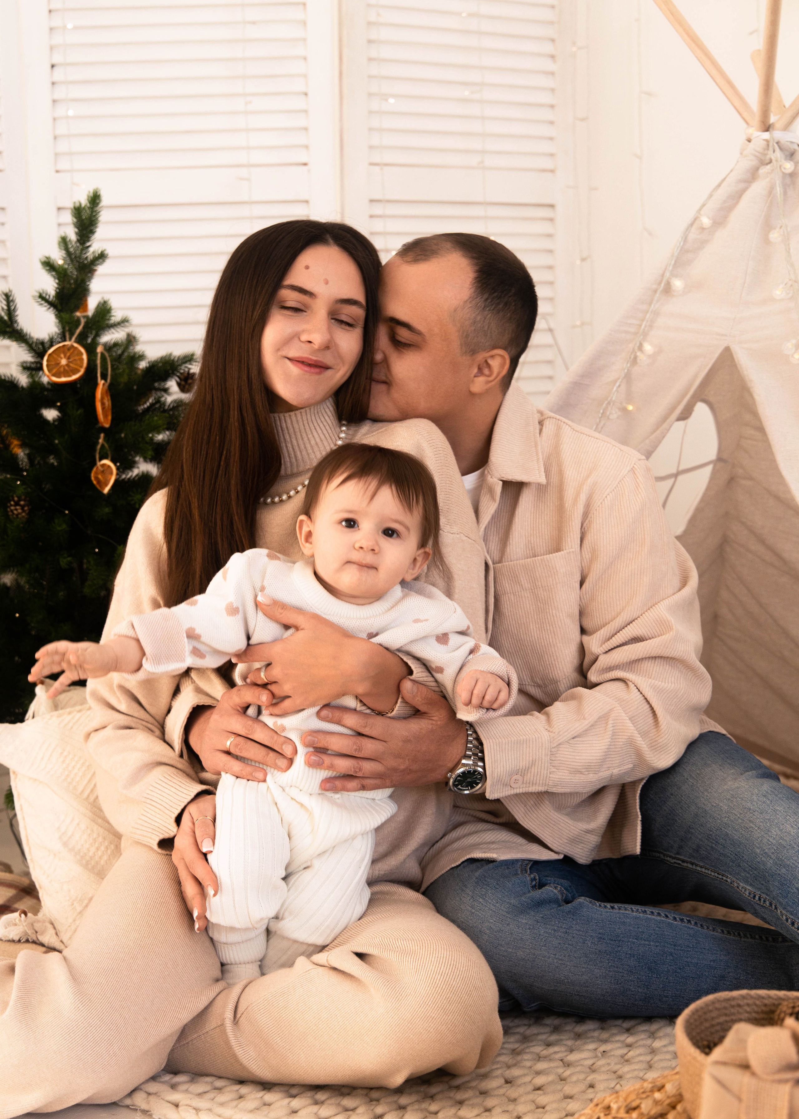 СЕМЕЙНЫЕ. Фотосессия новорожденных в Москве и Московской области