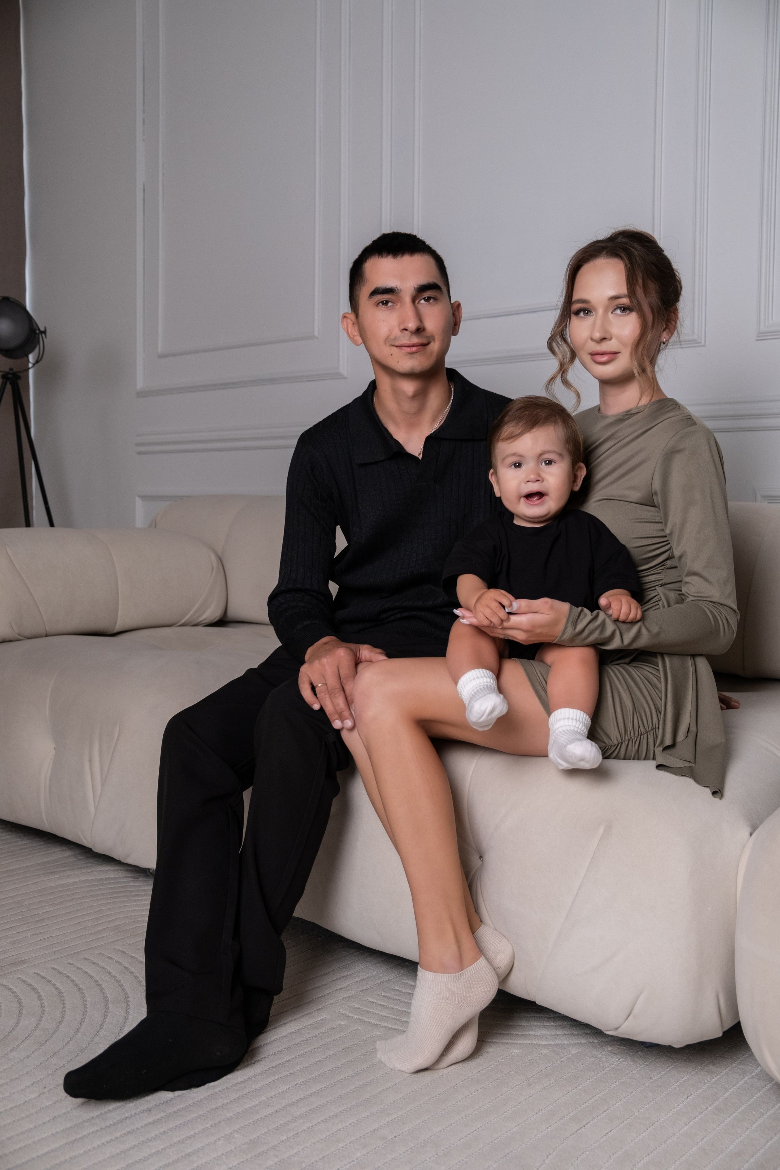 Семейная с малышом. Фотограф на камеру и мобильная съемка в Казани Лидия