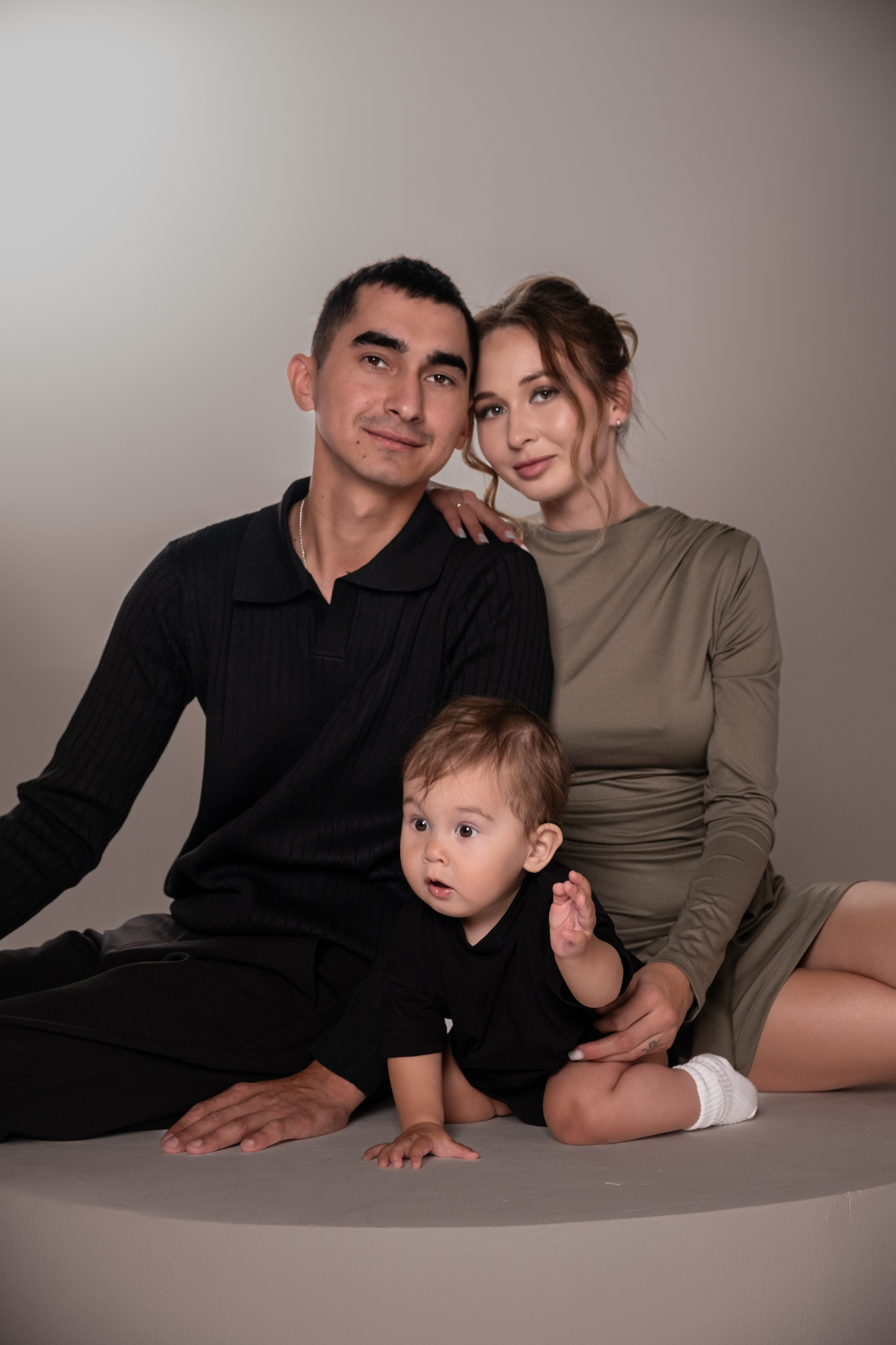 Семейная с малышом. Фотограф на камеру и мобильная съемка в Казани Лидия