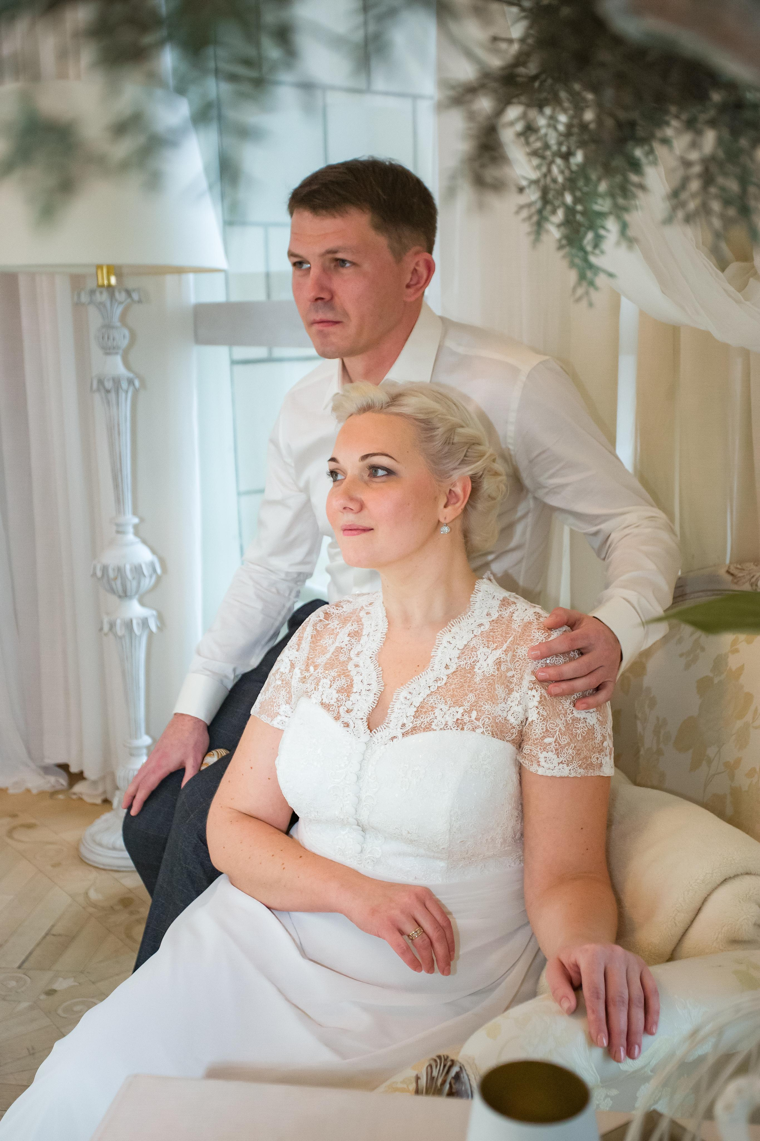 Свадебная фотосессия в ресторане Romantic в Москве