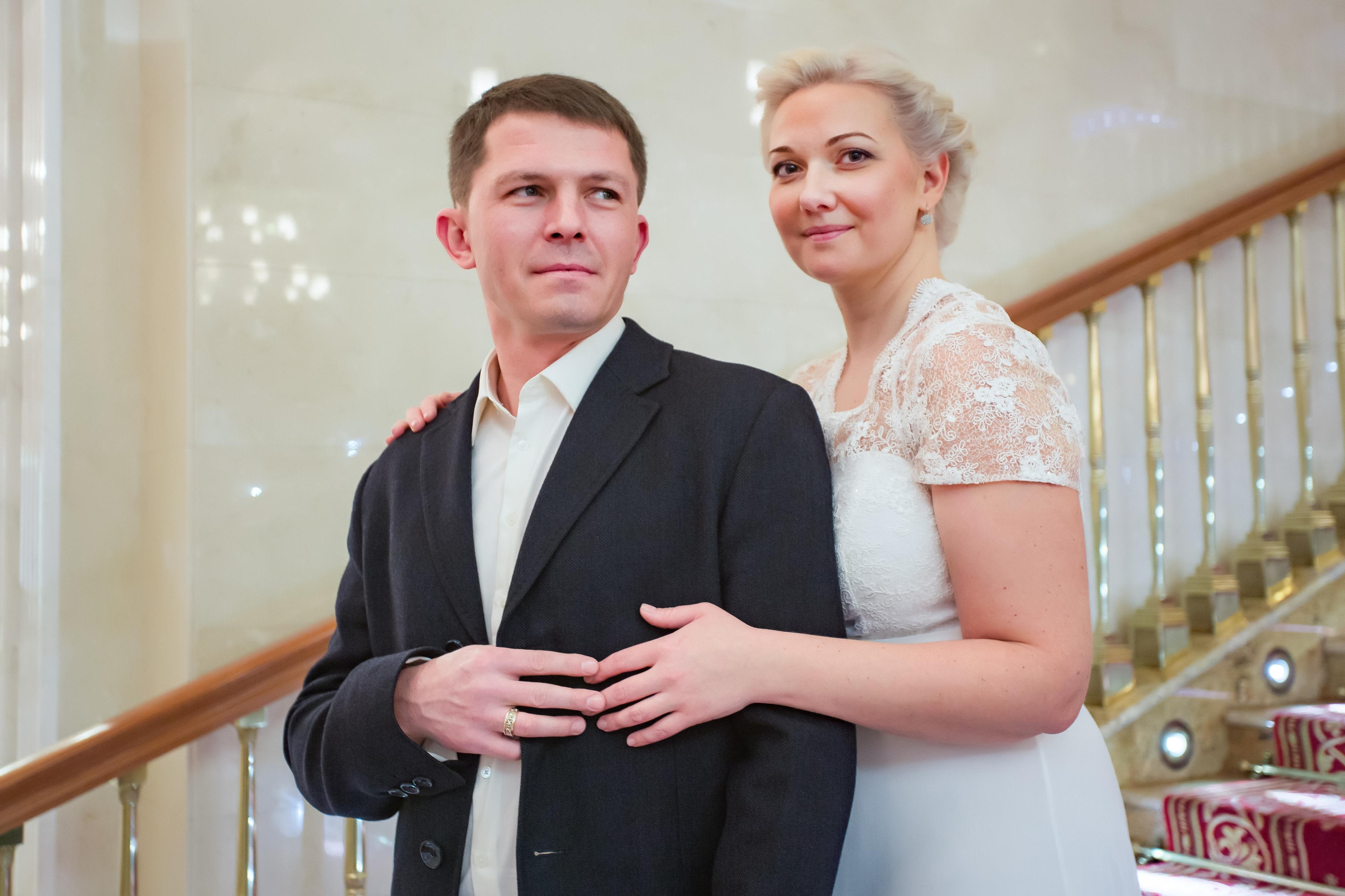 Свадебная фотосессия в ресторане Romantic в Москве