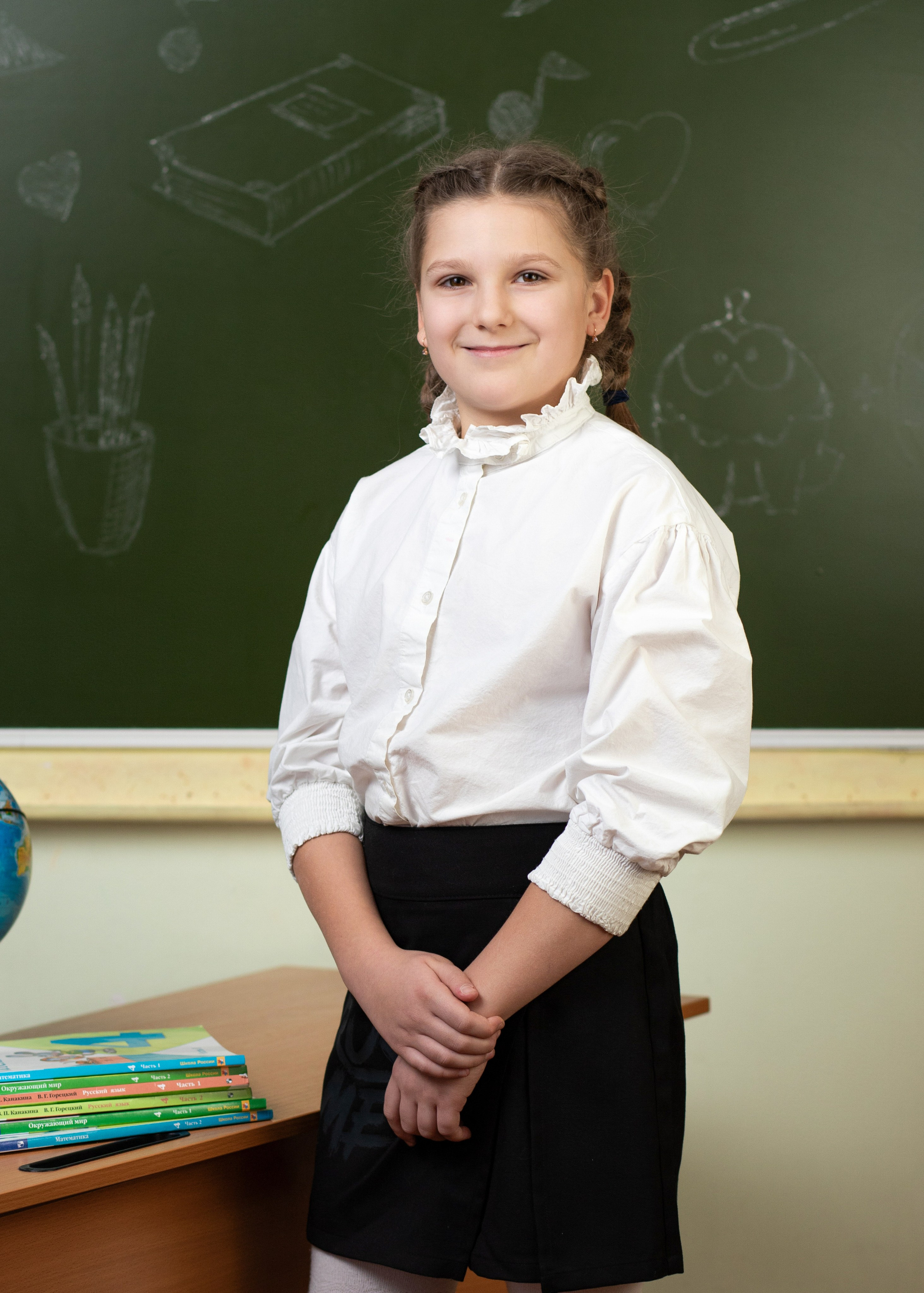 Детский портрет. Выпускная фотография. Начальная школа 4 класс