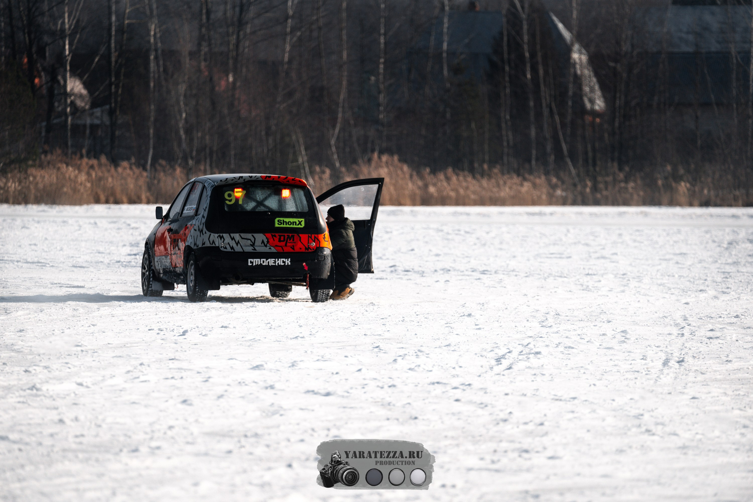 Тренировочный день на ледовой трассе. Yaratezza production