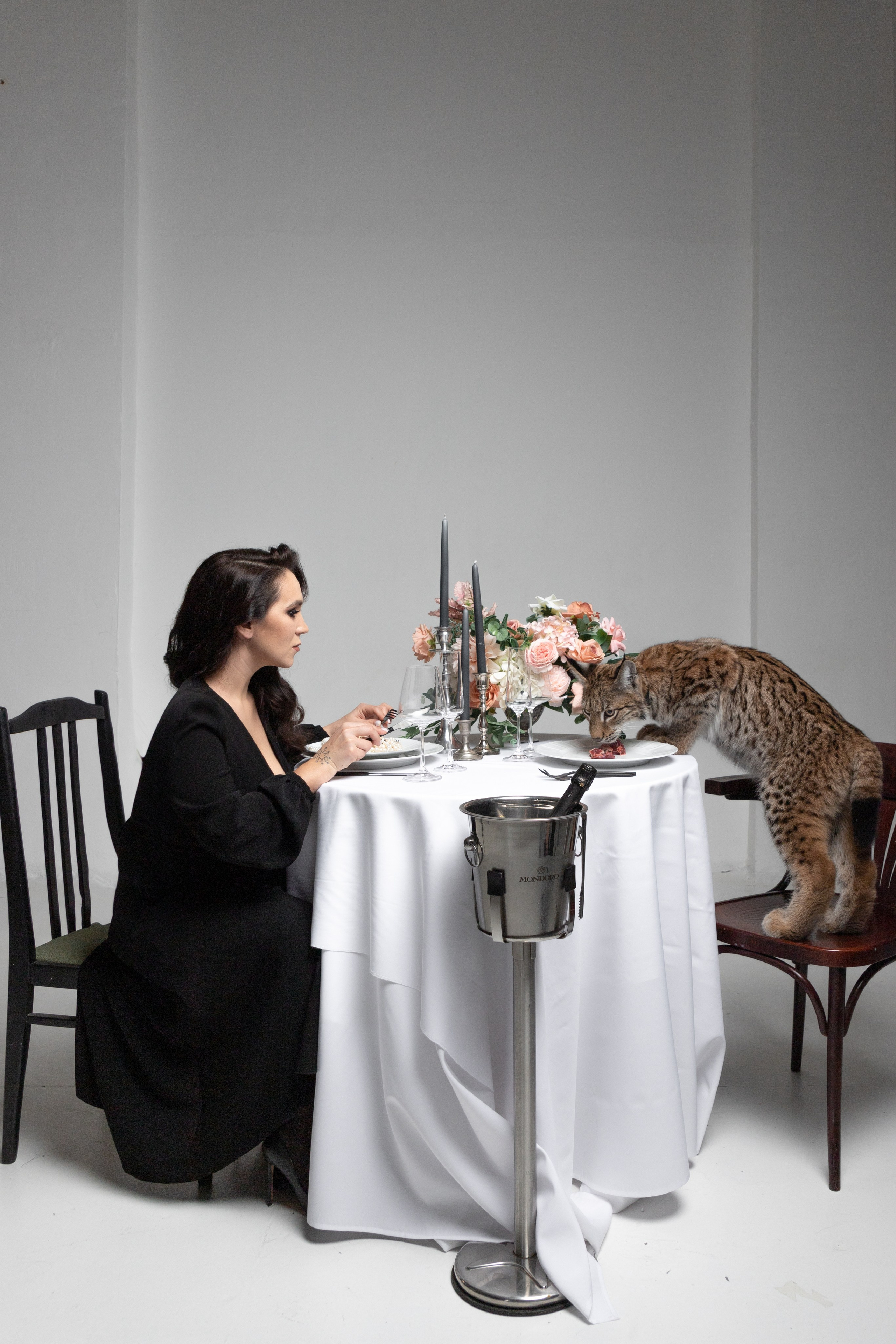 Ужин с хищником. Фотограф Денис Лесковский (Тюмень)