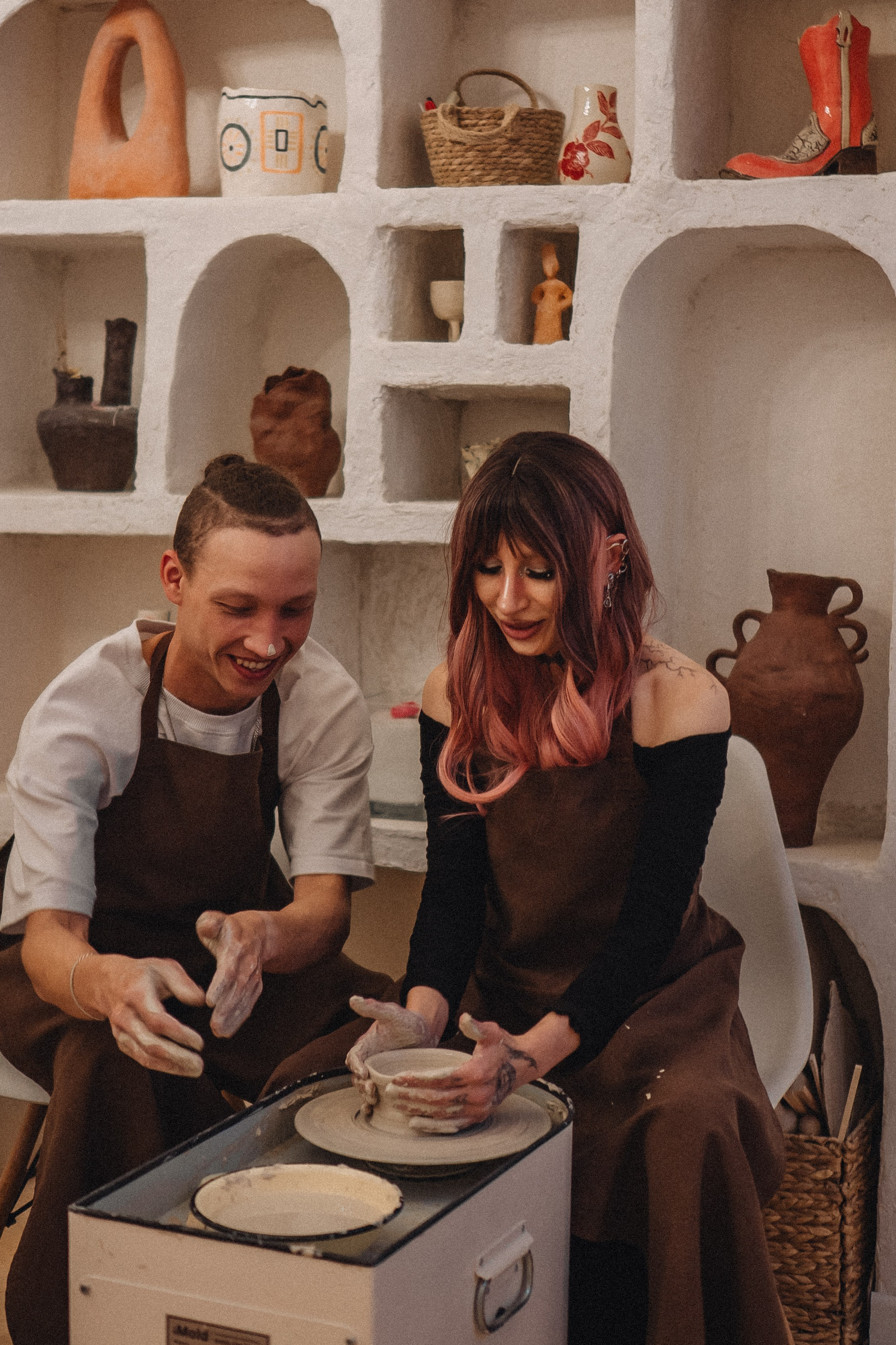 СВИДАНИЕ В ГОНЧАРНОЙ МАСТЕРСКОЙ. Профессиональный фотограф, Санкт-Петербург — Виктория Богомолова