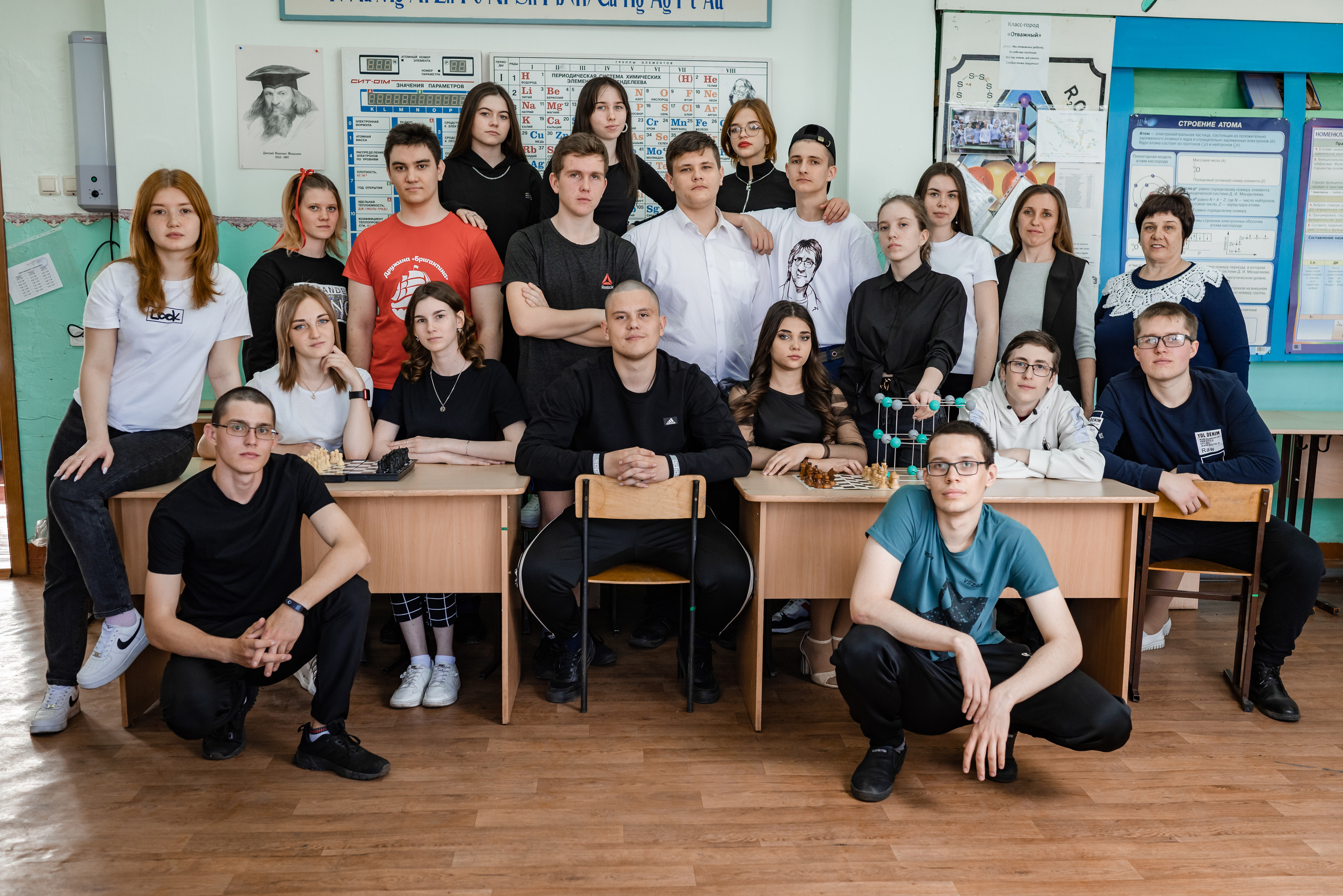 11 класс. Соколовская школа. Съемка в классе. Свадебный, семейный и школьный фотограф в Бийске Ксения Мамаева