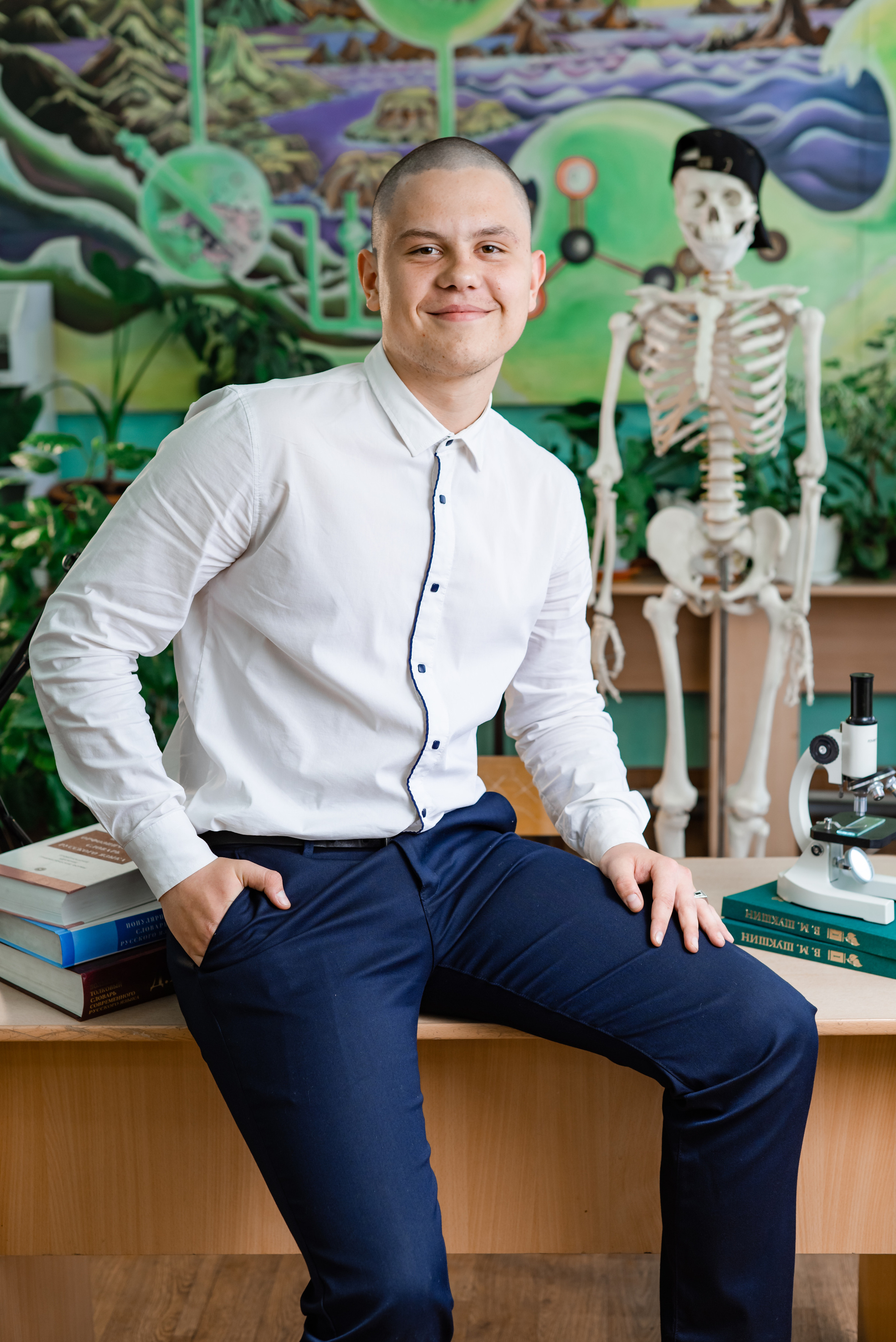 11 класс. Соколовская школа. Съемка в классе. Свадебный, семейный и школьный фотограф в Бийске Ксения Мамаева