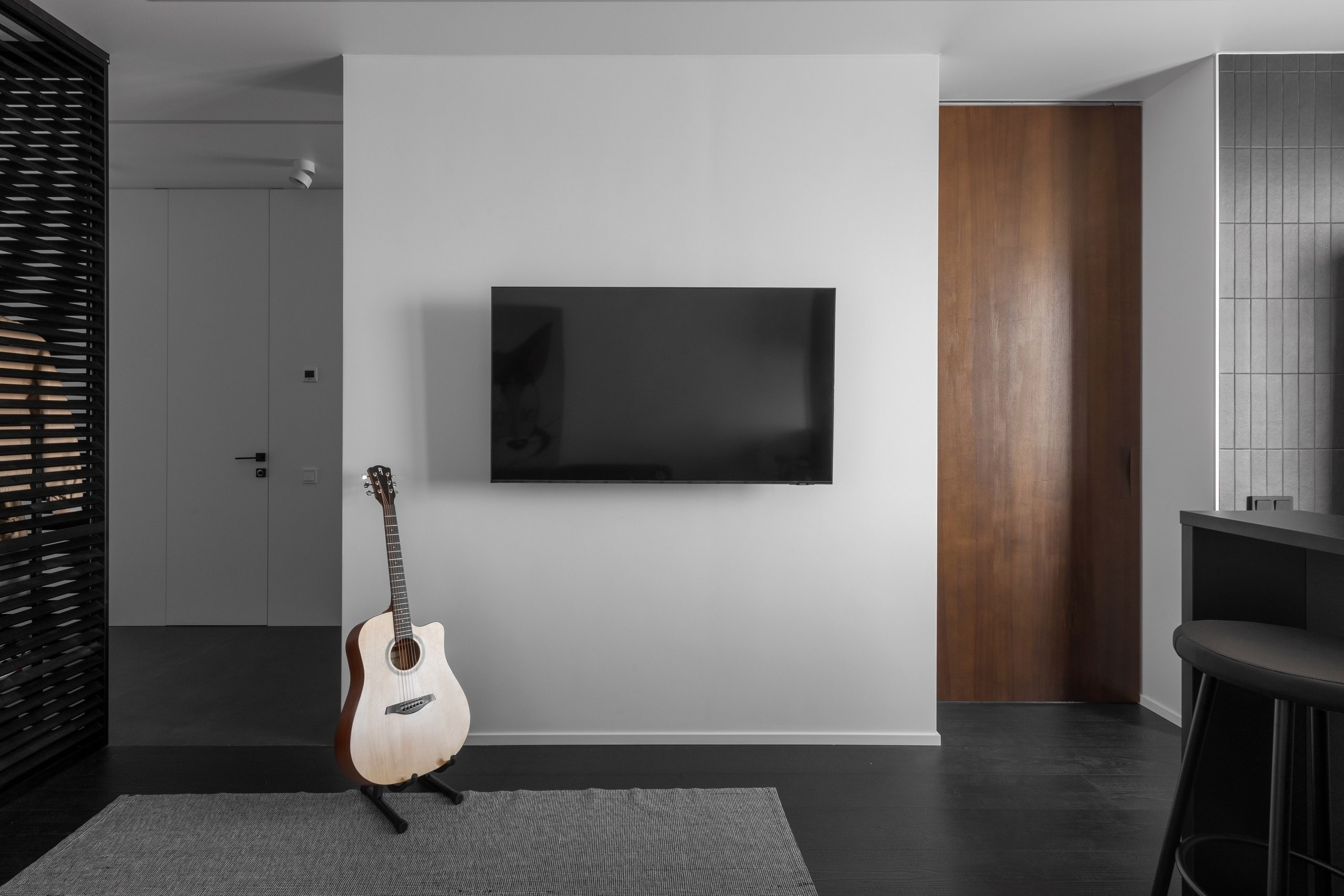 Однокомнатная квартира ЖК «Притяжение» г. Красноярск. Дизайн интерьера от Дмитрия Баландина