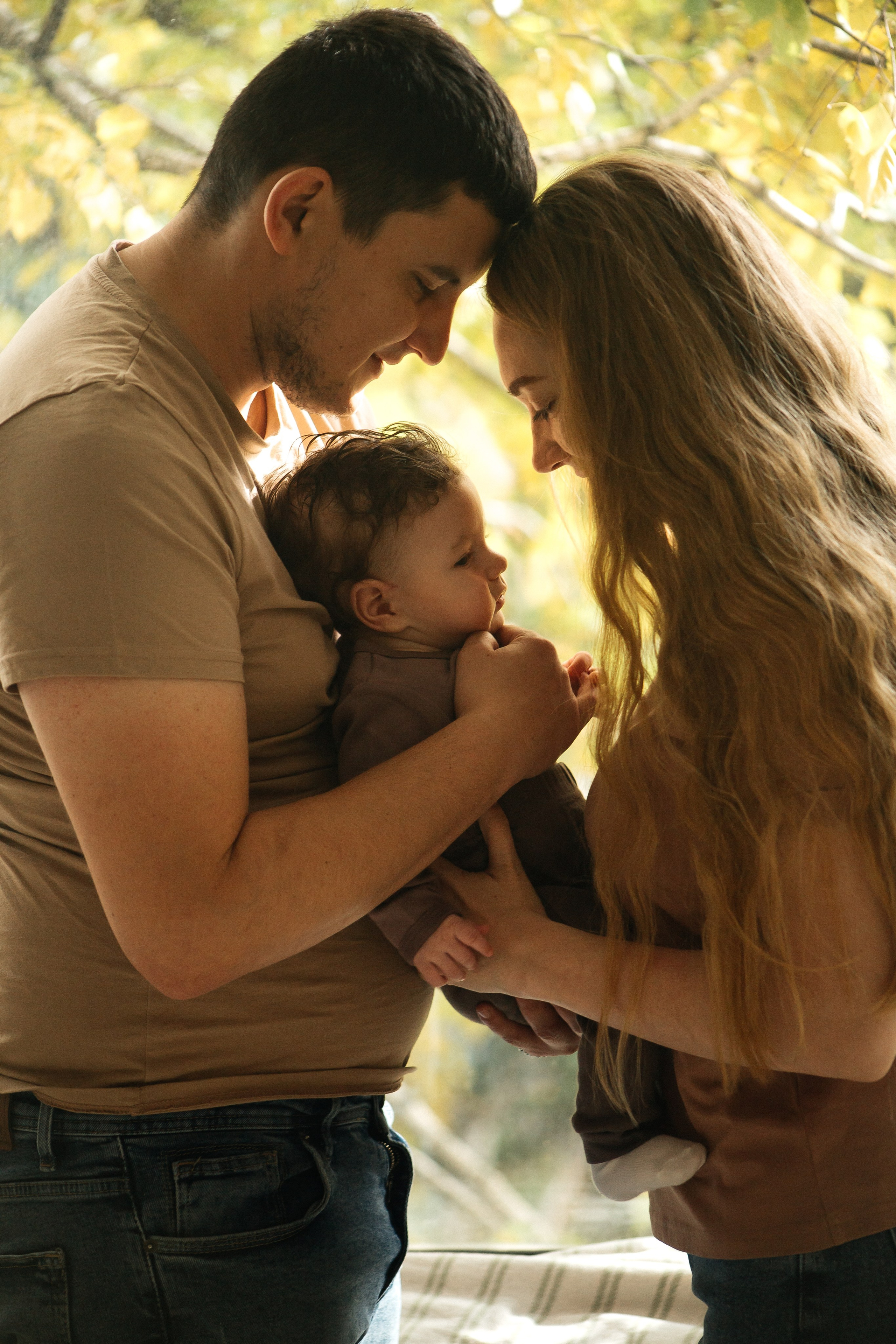 Студийная семейная фотосессия в Ставрполе. Фотограф Ставрополь Пятигорск Елизавета Дарина