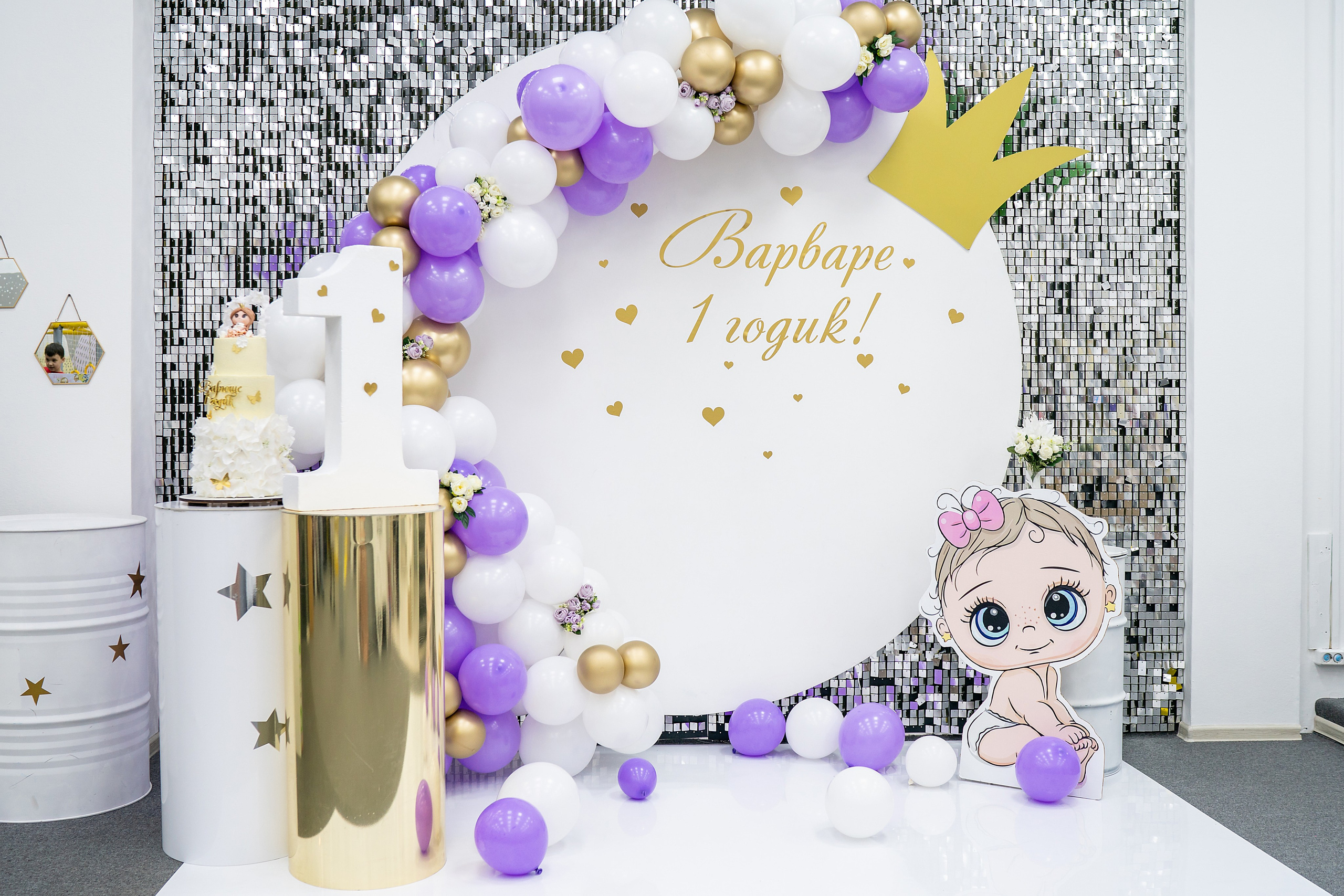 Варваре 1 годик!. Фотограф на Крещение и Венчание в Красноярске Рамазанова Юлия