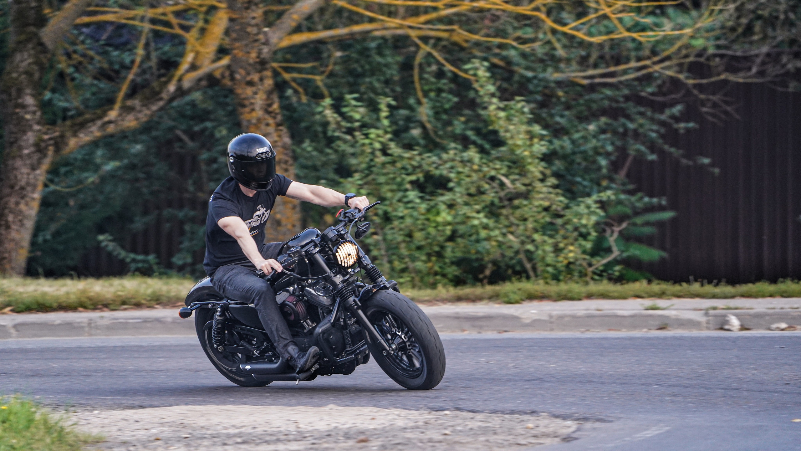 Harley-Davidson Sportster 1200 forty-eight. Автомобильный фотограф Шакая Кирилл