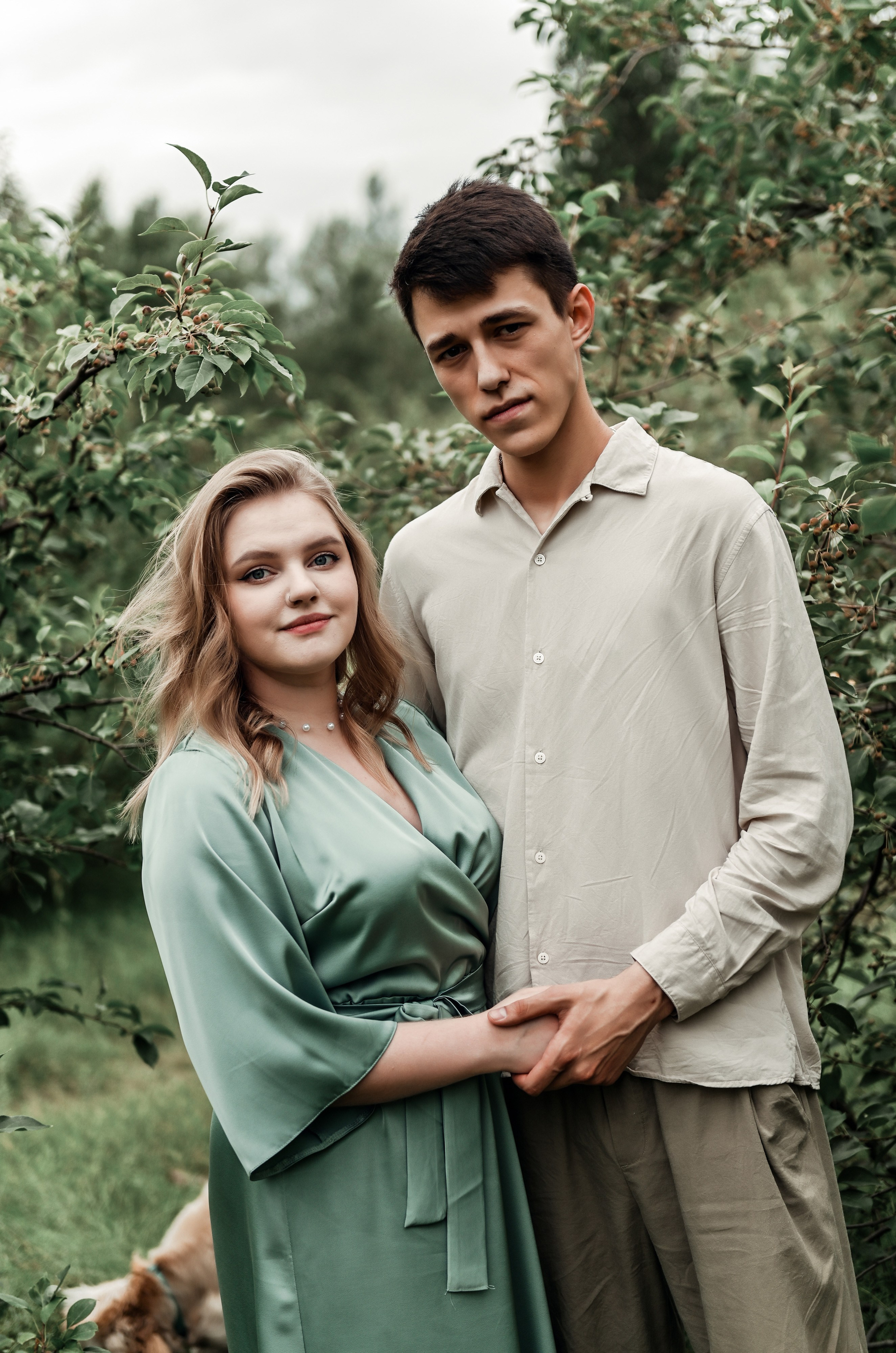 Love story прогулка вместе с песиком))). Свадебный, семейный, детский, контент фотограф в Омске Максим Ильин