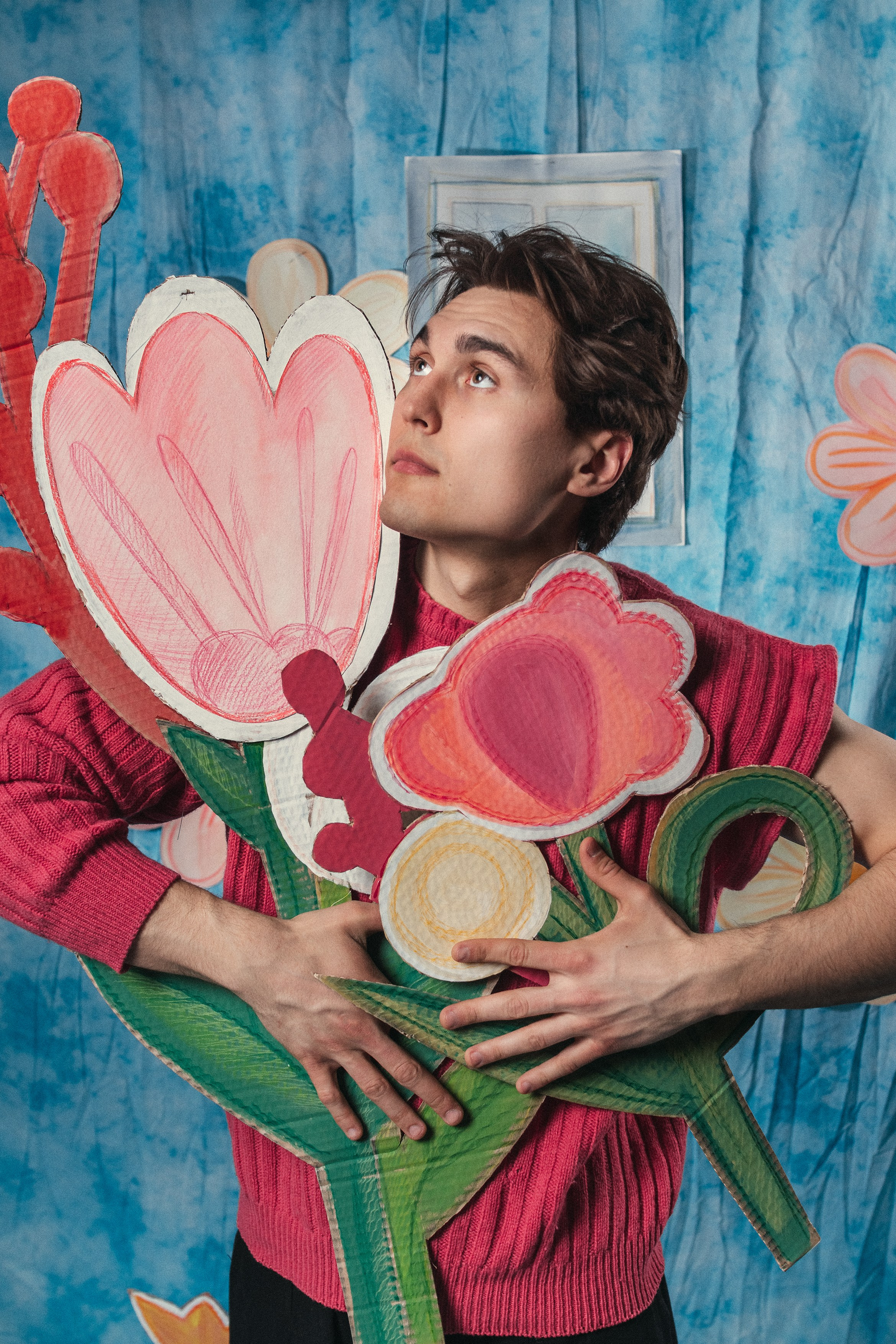 Картонные цветы. Светлана Аброщикова