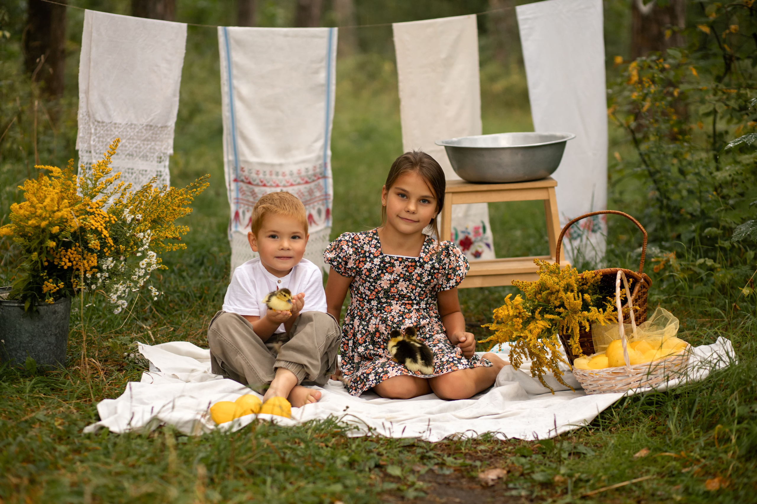 Большая стирка с утятами. Фотограф Алексин|Тула