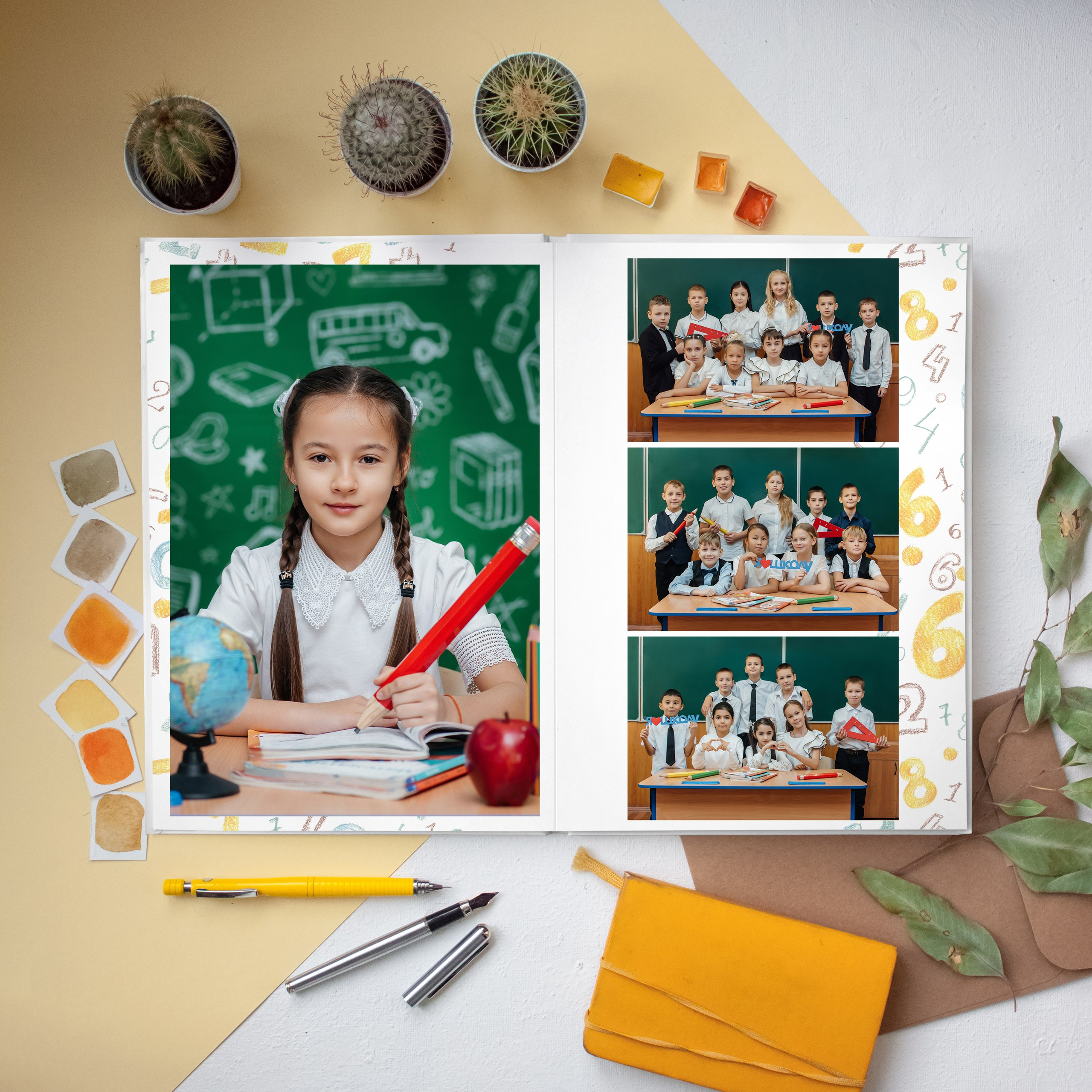 Цифры. Дизайнер fotokniga_ast